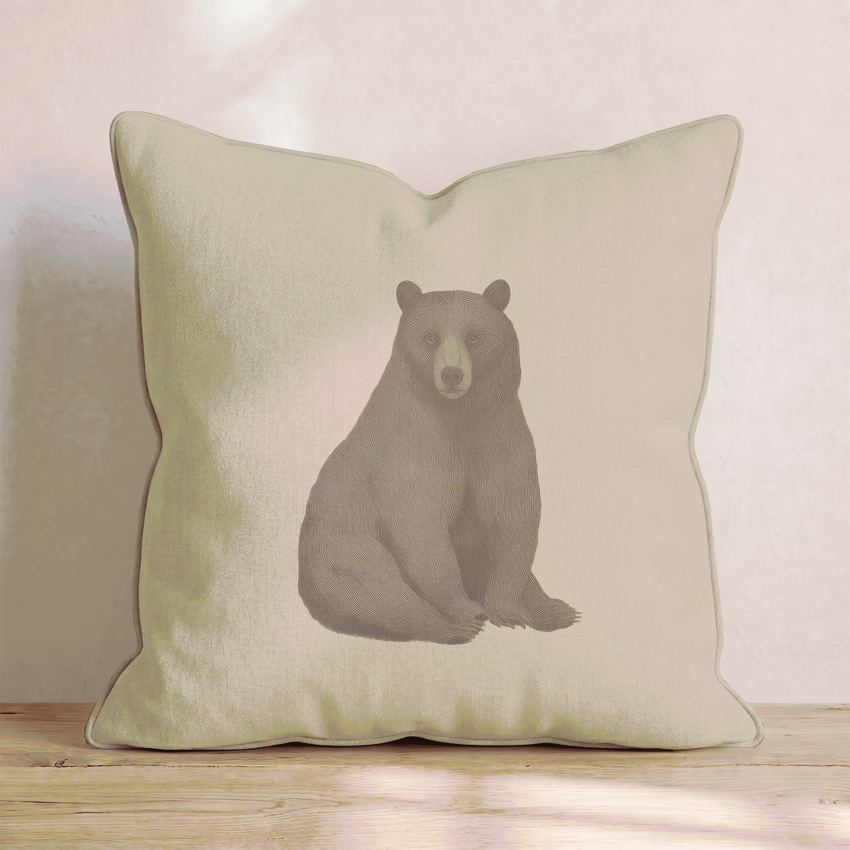 Golden Bear Throw Pillow - Benton Lane Home - Hillcroft Home