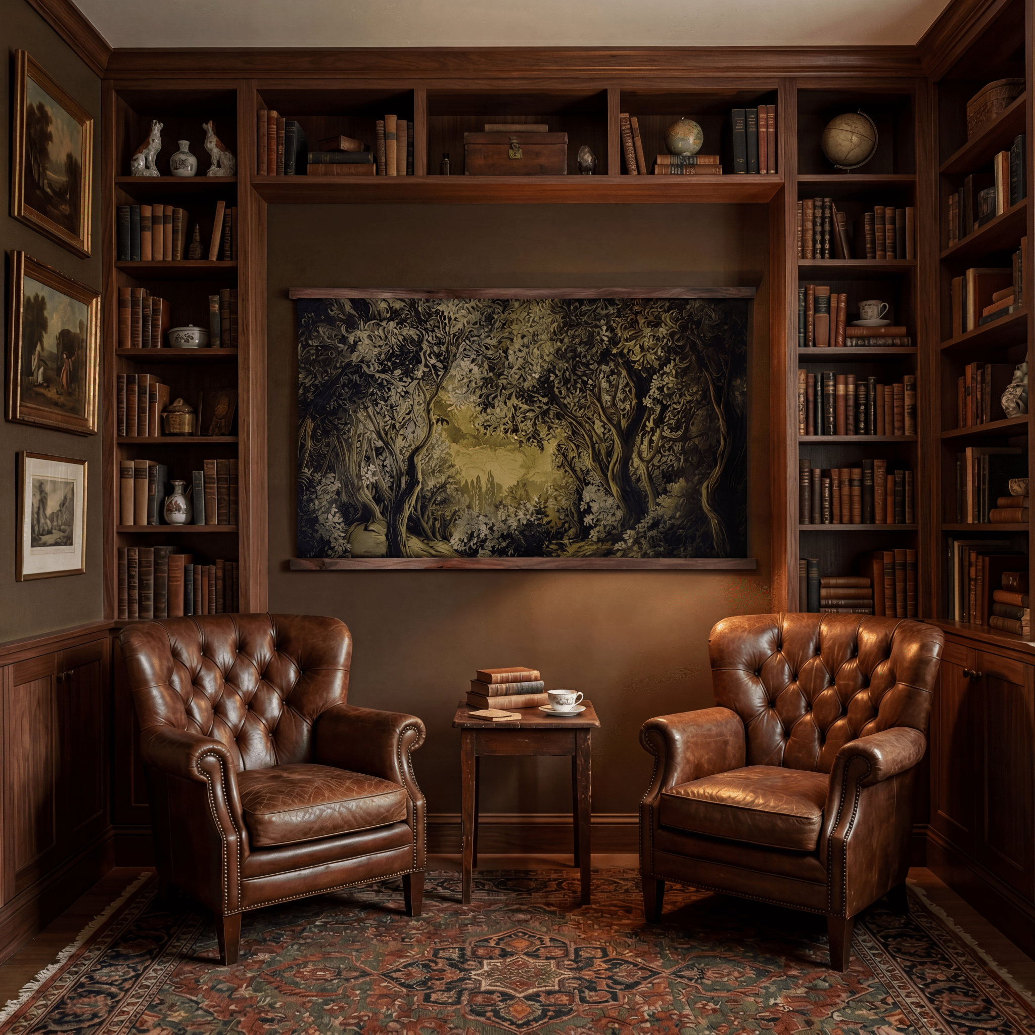 Golden Canopy - Tapestry - Painted Paper