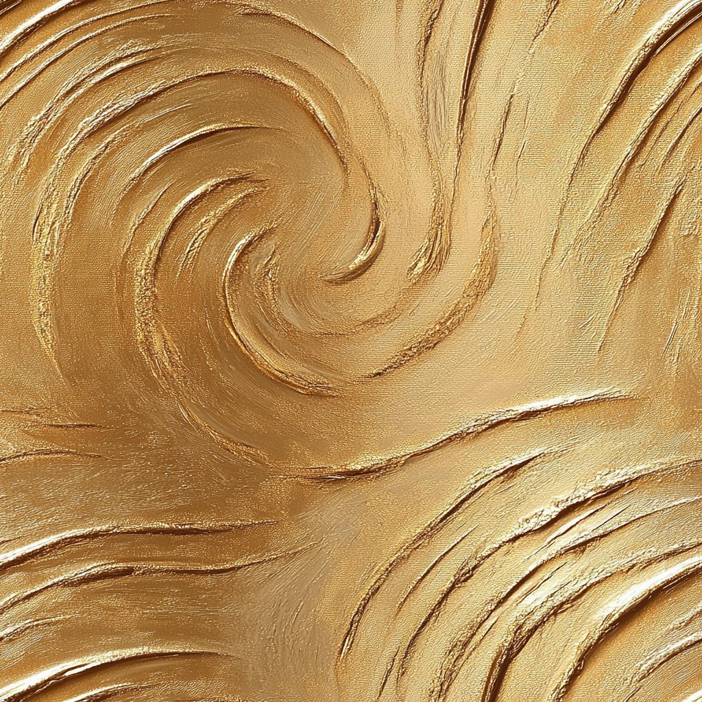 Golden Currents Wallpaper - Benton Lane Home - Painted Paper