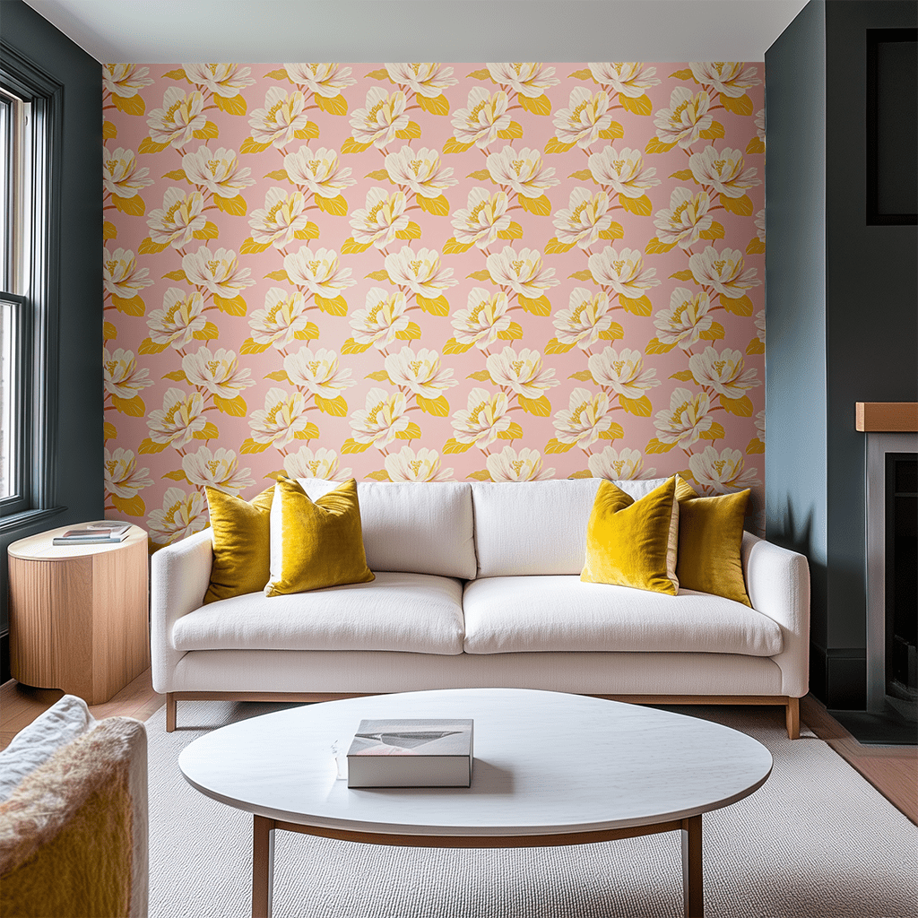 Golden Dawn Wallpaper - Benton Lane Home - Painted Paper