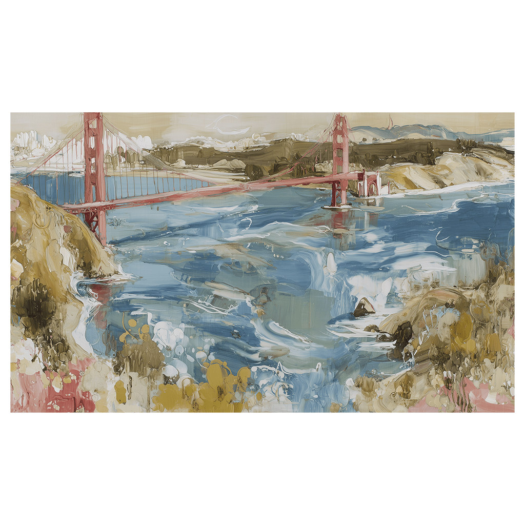 Golden Gate Bridge - Tapestry - Benton Lane Home - Lemon Park