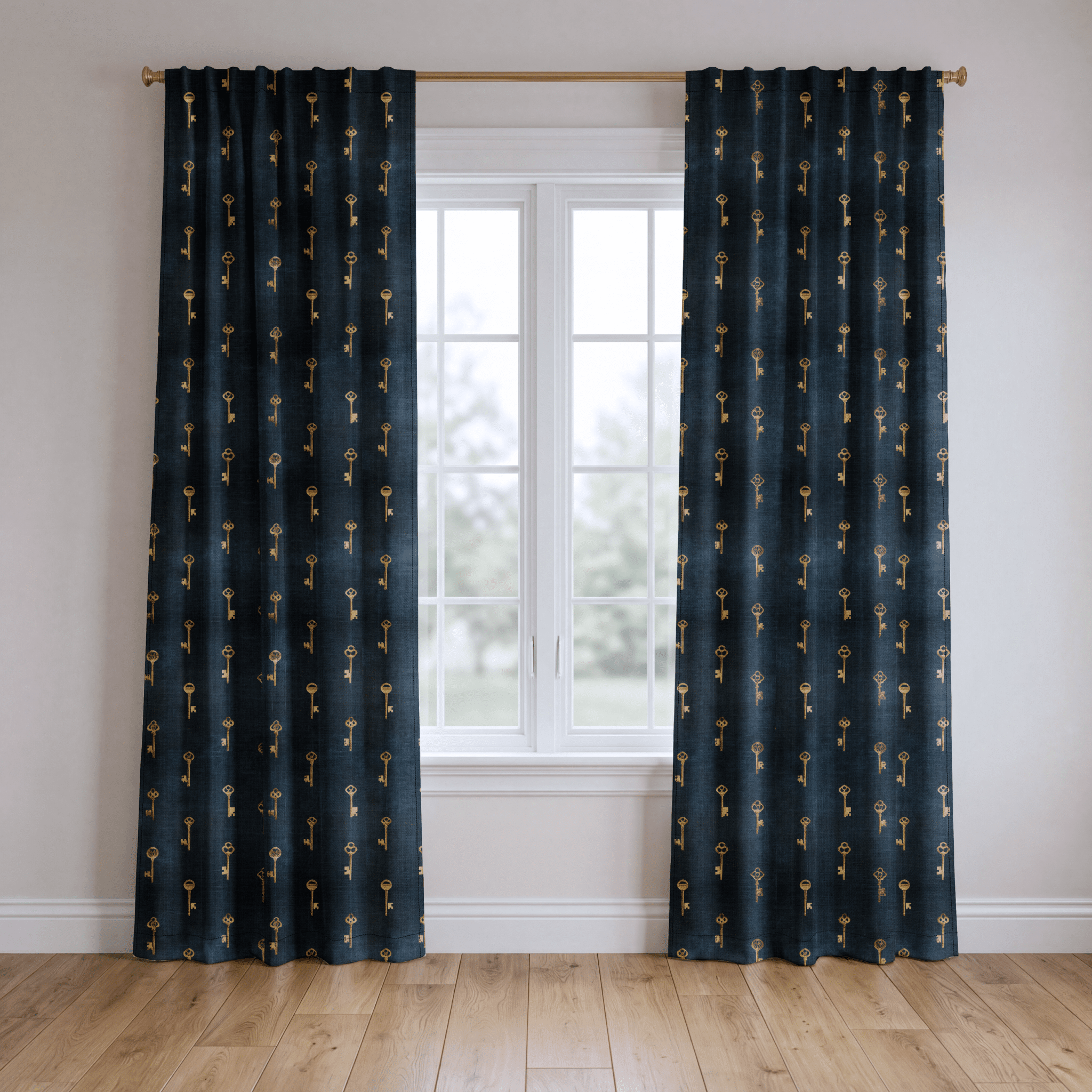 Golden Gate - Drapery - Benton Lane Home - Lemon Park