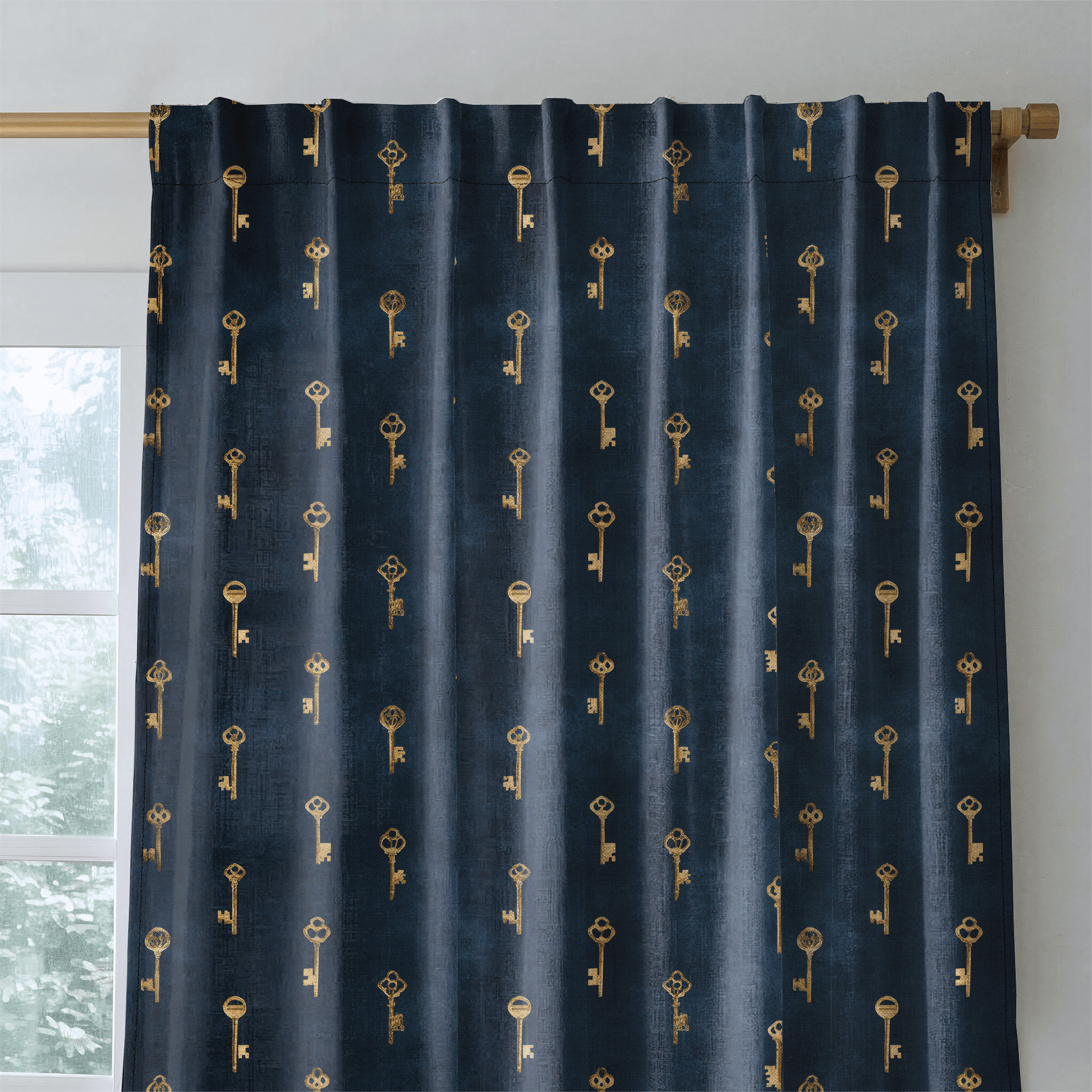 Golden Gate - Drapery - Benton Lane Home - Lemon Park