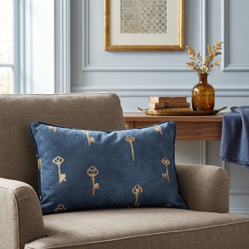 Golden Gate Throw Pillow - Benton Lane Home - Lemon Park