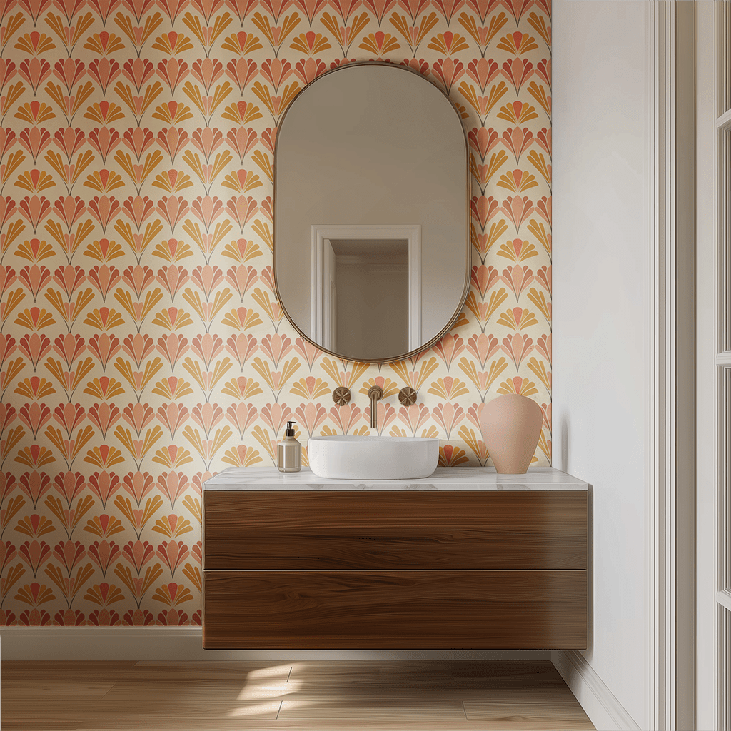Golden Hour Gala Wallpaper - Benton Lane Home - Painted Paper