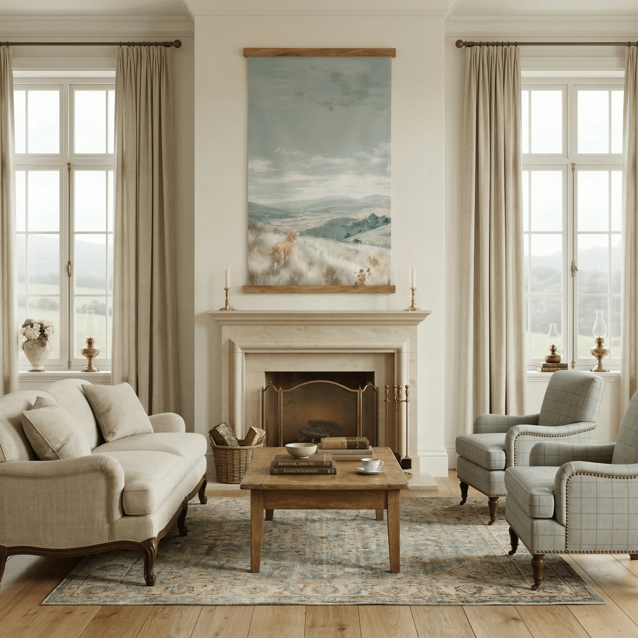 Golden Lookout - Tapestry - Benton Lane Home - Lemon Park