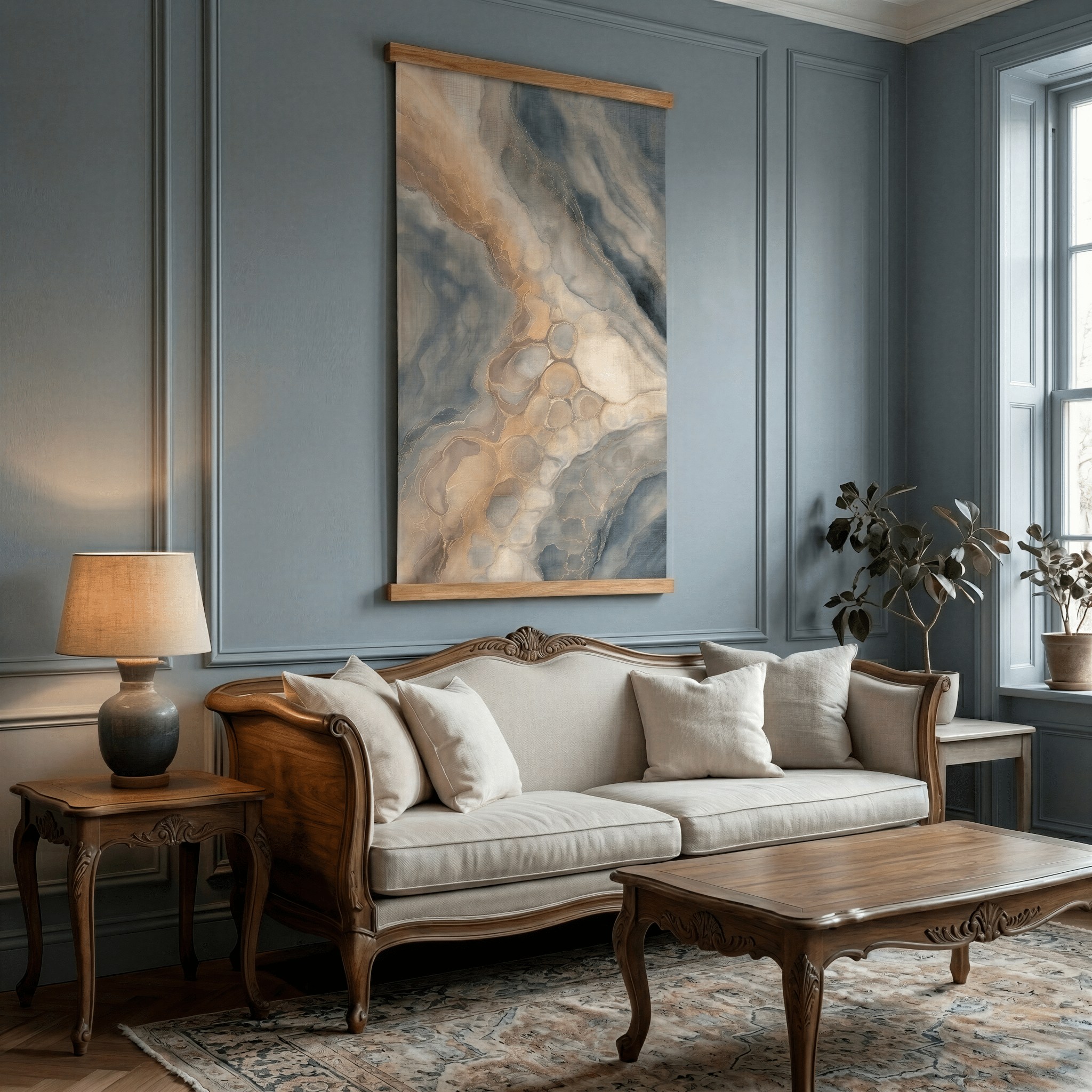 Golden Nectar - Tapestry - Benton Lane Home - Painted Paper