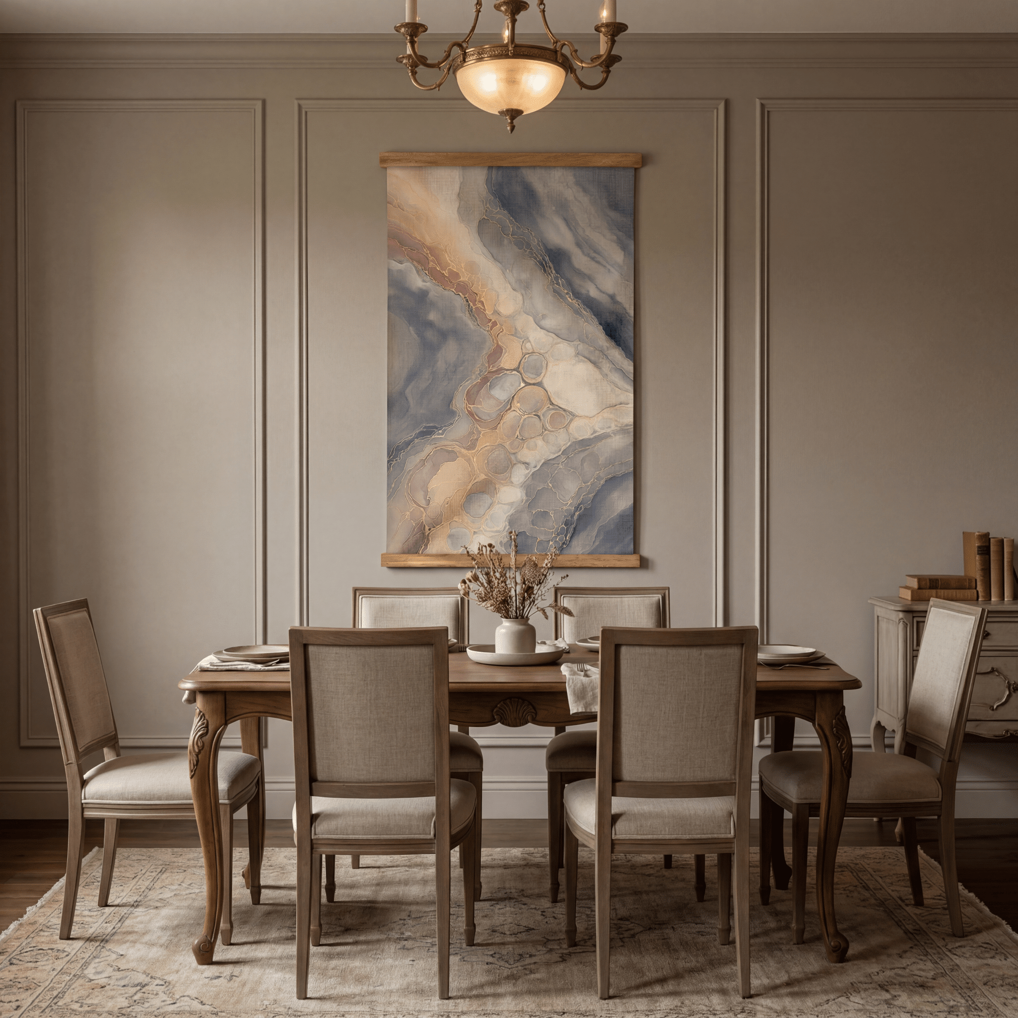 Golden Nectar - Tapestry - Benton Lane Home - Painted Paper