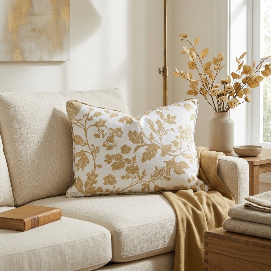 Golden Owl Friend Throw Pillow - Benton Lane Home - Lemon Park