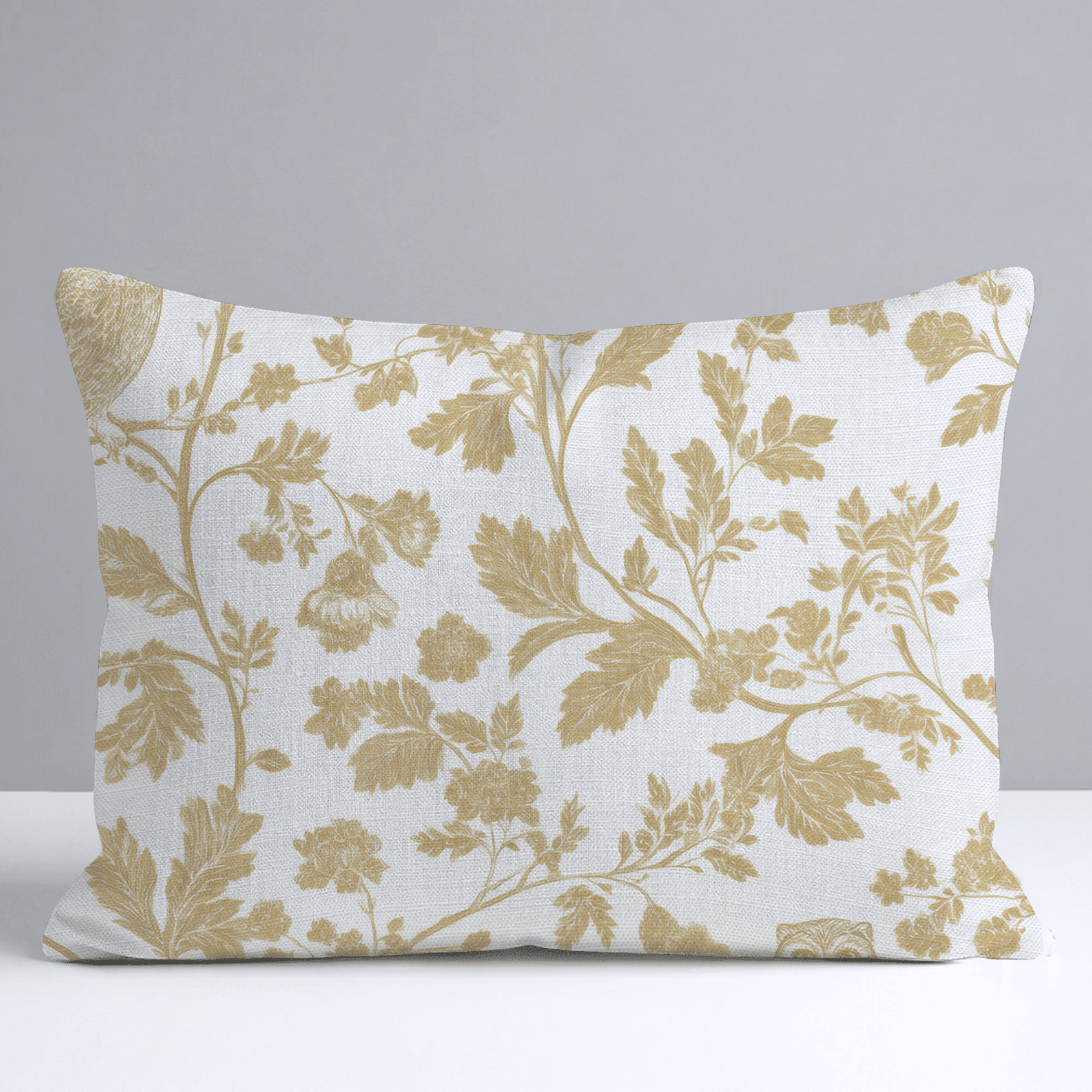 Golden Owl Friend Throw Pillow - Benton Lane Home - Lemon Park
