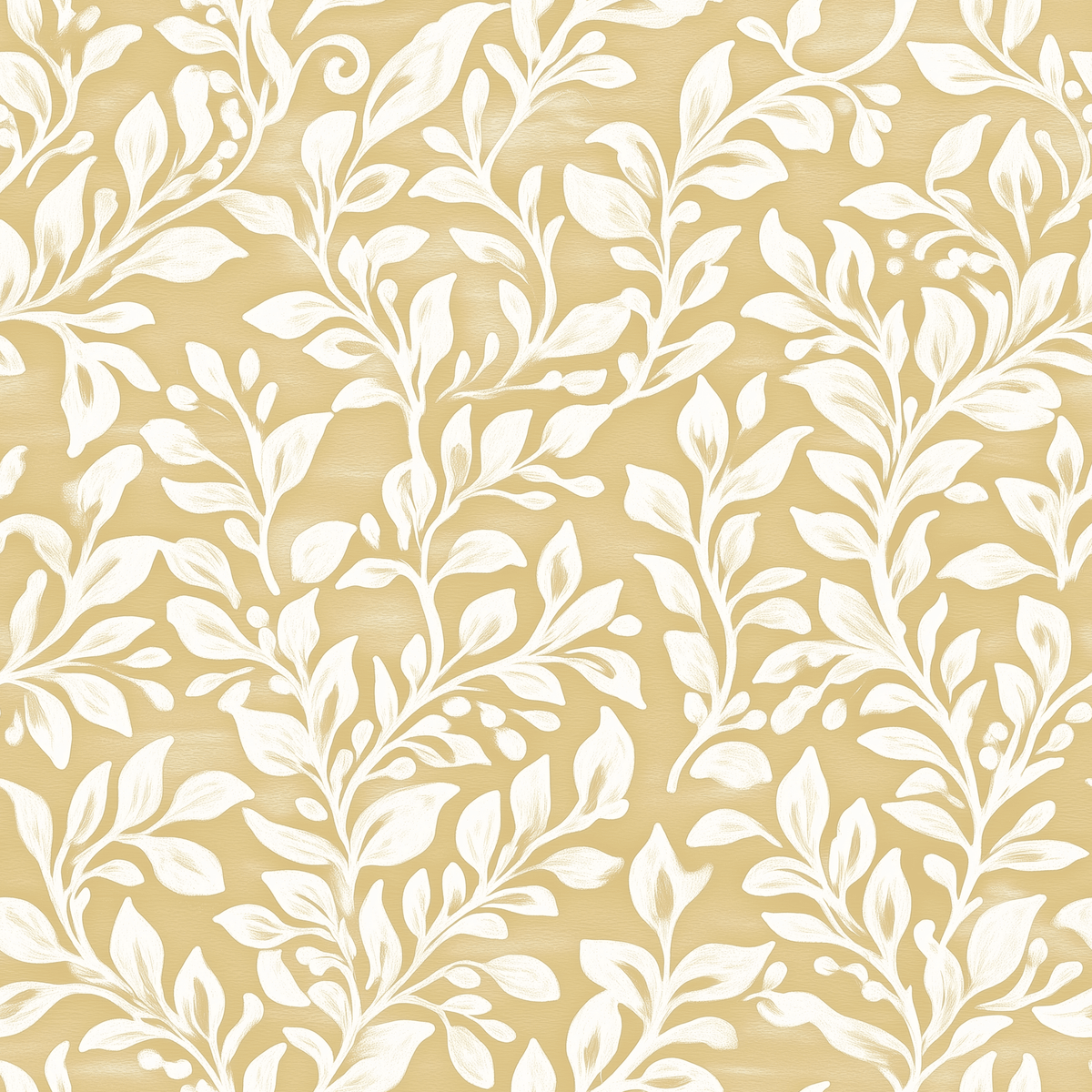 Golden Vine Wallpaper - Lemon Park