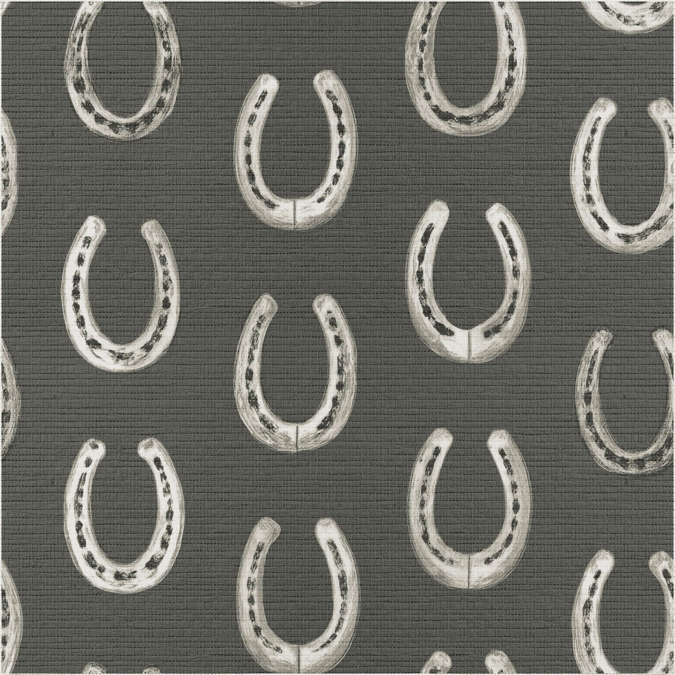 Good Luck Charm Faux Grasscloth Wallpaper - Benton Lane Home - Painted Paper