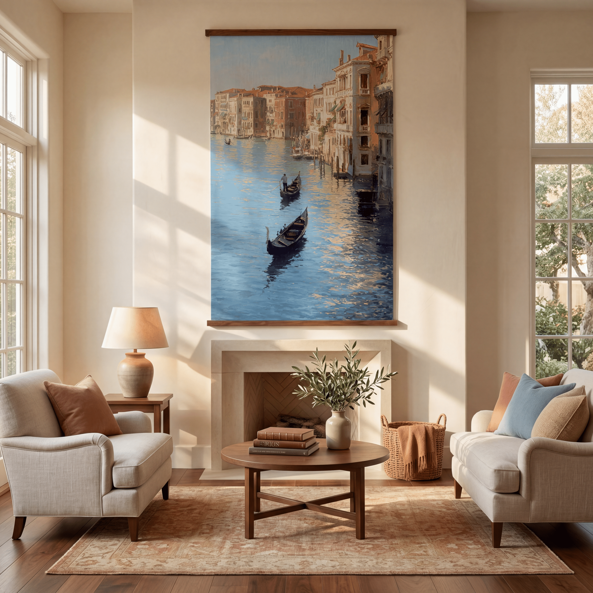 Good Morning Gondola - Tapestry - Benton Lane Home - Lemon Park