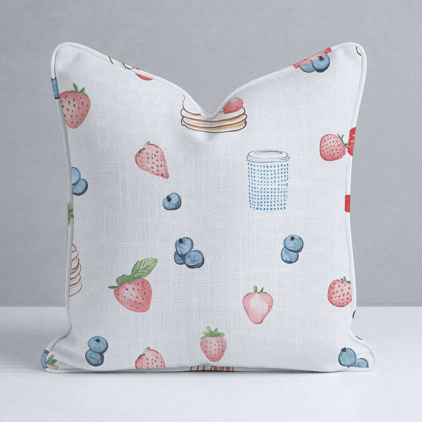 Good Morning Throw Pillow - Benton Lane Home - Lemon Park