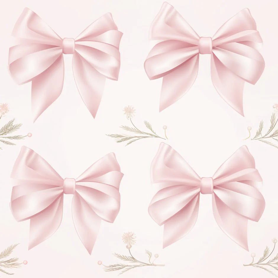 Gracie Petite Bow Wallpaper - Benton Lane Home - Painted Paper