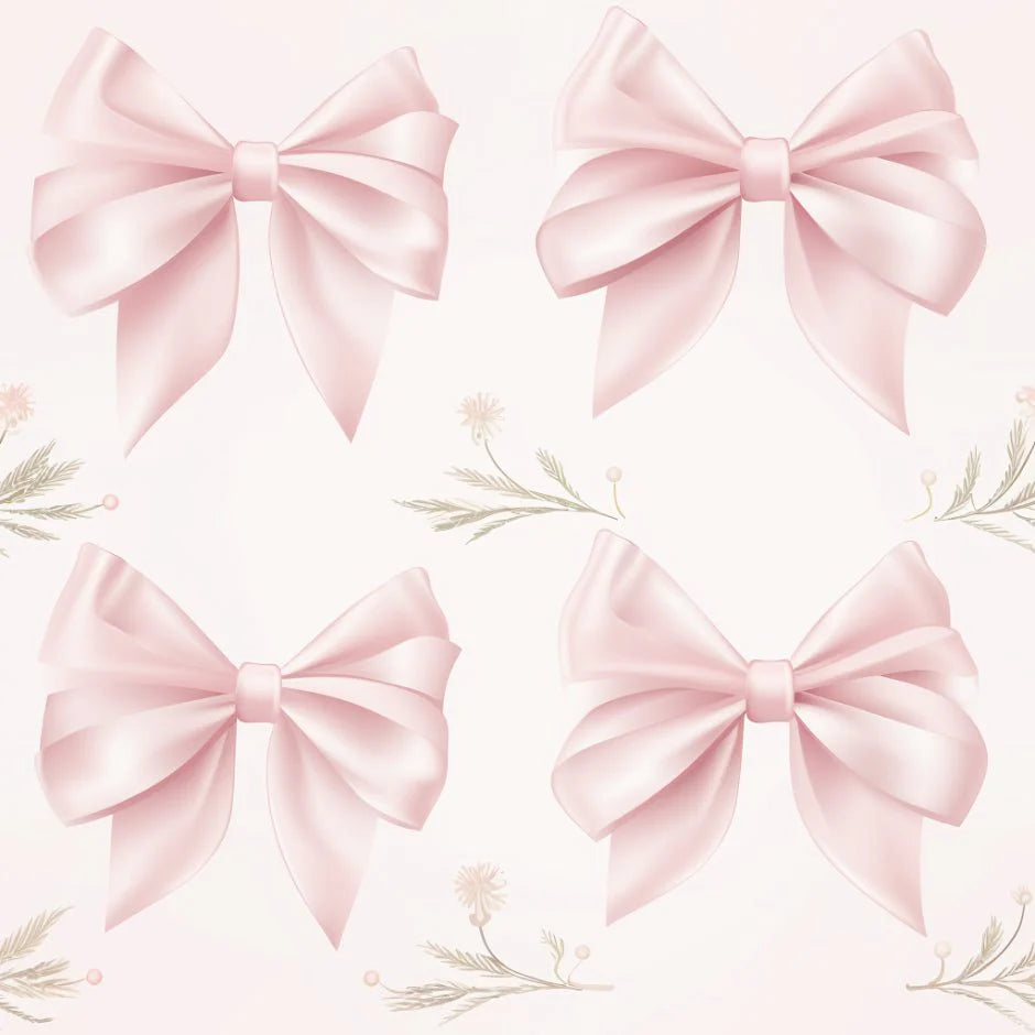 Gracie Dainty Bow Wallpaper - Painted Paper