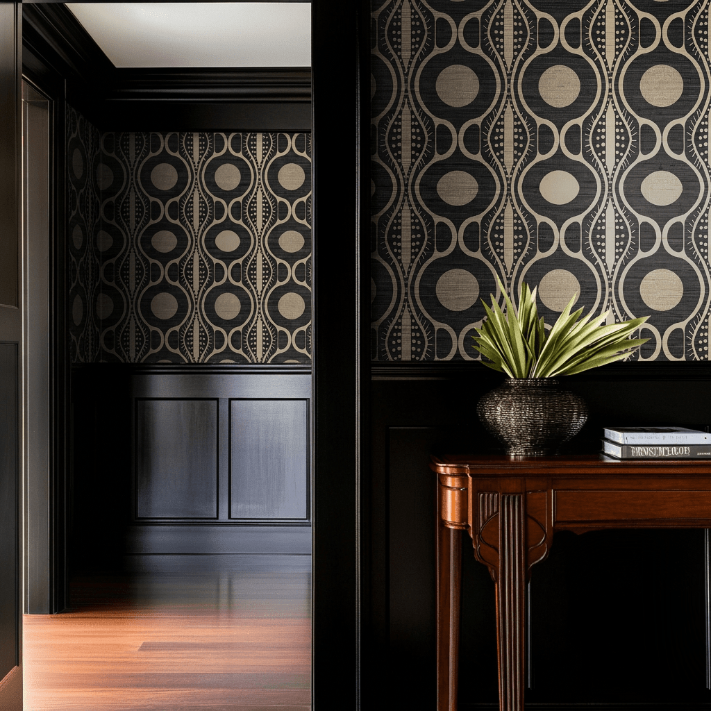 Grady Faux Grasscloth Wallpaper - Painted Paper