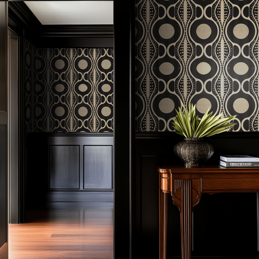 Grady Wallpaper - Benton Lane Home - Painted Paper