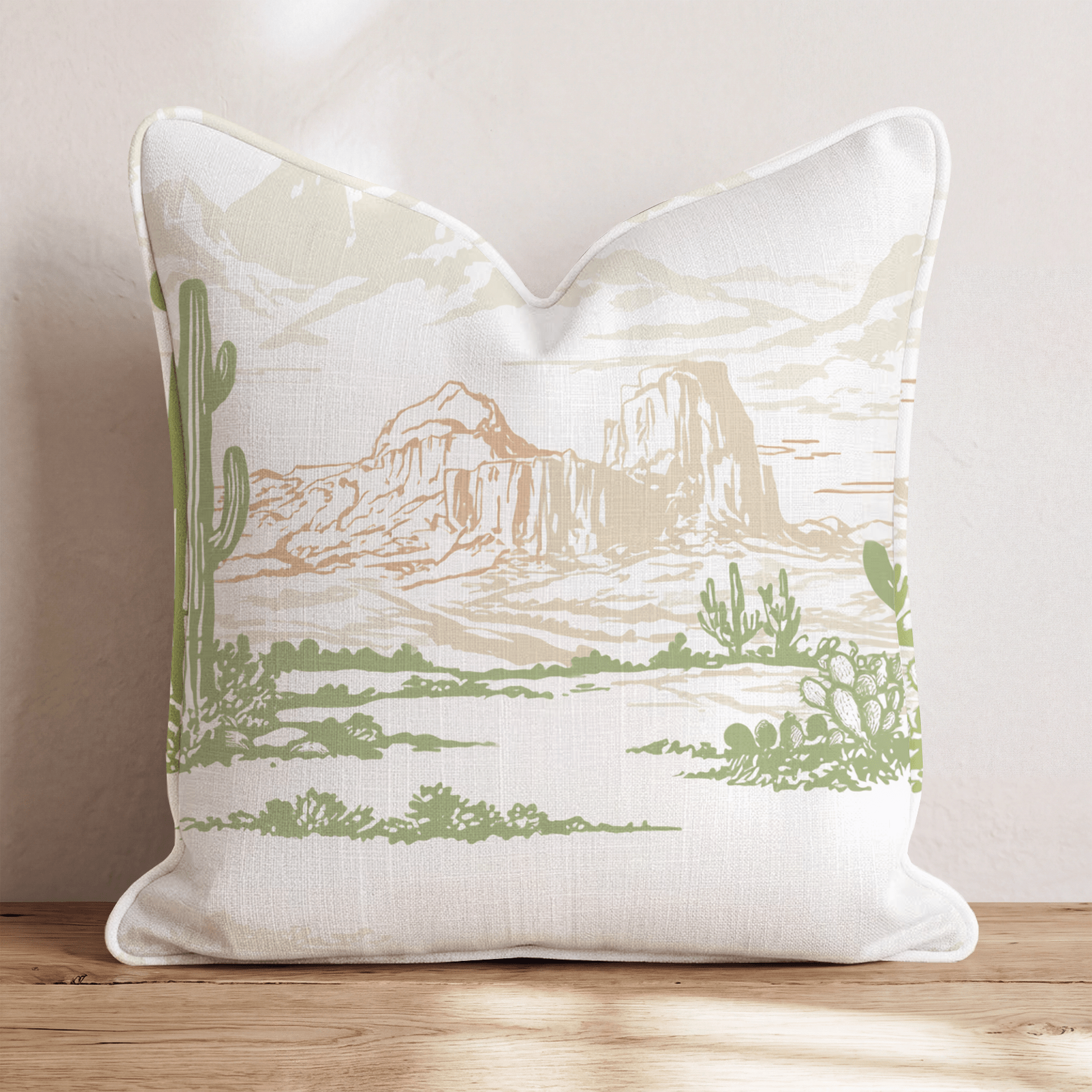 Grand Cactus Throw Pillow - Benton Lane Home - Hillcroft Home