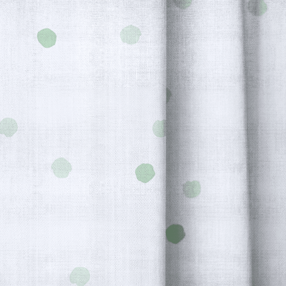 Green Aria - Drapery - Benton Lane Home - Lemon Park