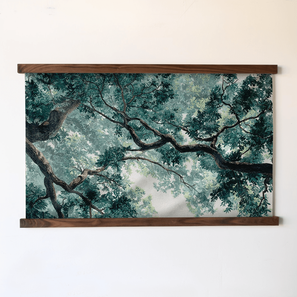 Green Canopy - Tapestry - Benton Lane Home - Painted Paper