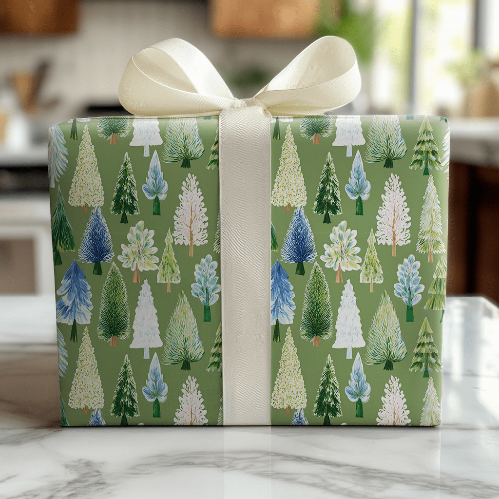 Green Park - Wrapping Paper - Benton Lane Home - Lemon Park