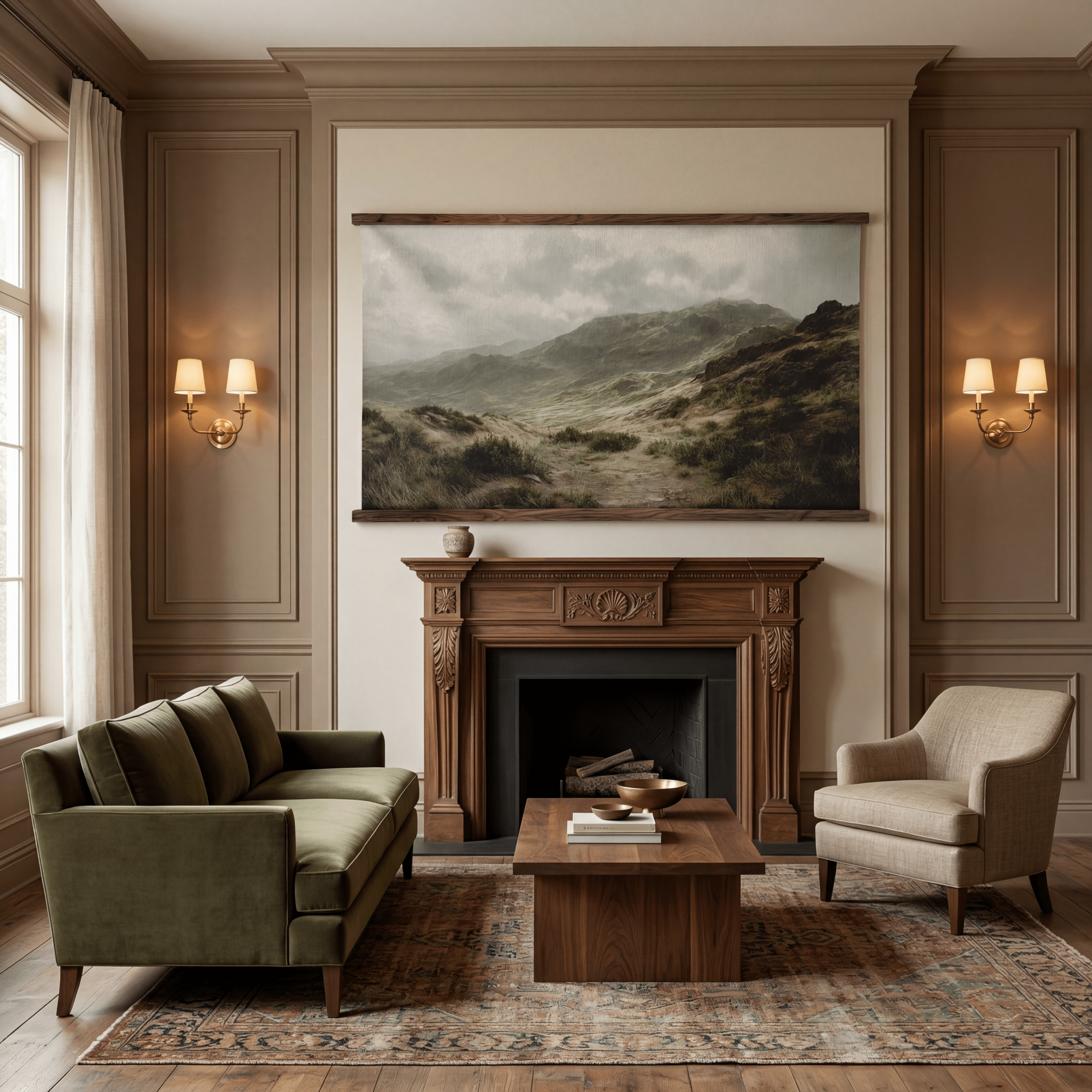 Gregory Grassland - Tapestry - Benton Lane Home - Painted Paper