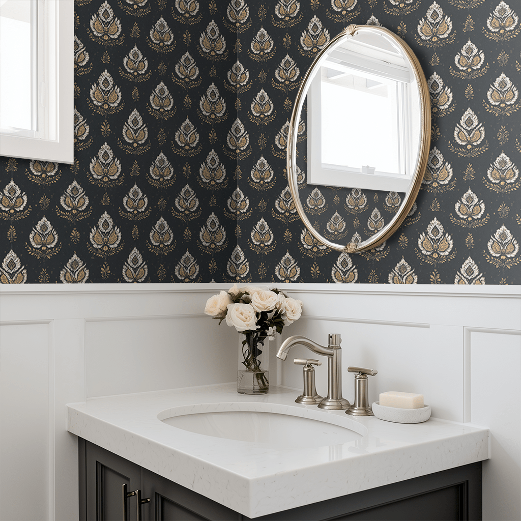 Greyhaven Wallpaper - Benton Lane Home - Painted Paper