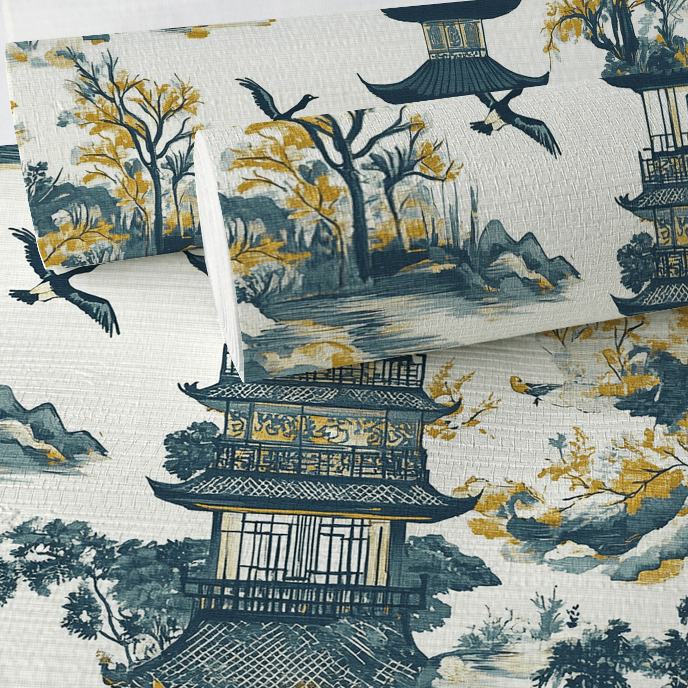 Griffin Faux Grasscloth Wallpaper - Painted Paper