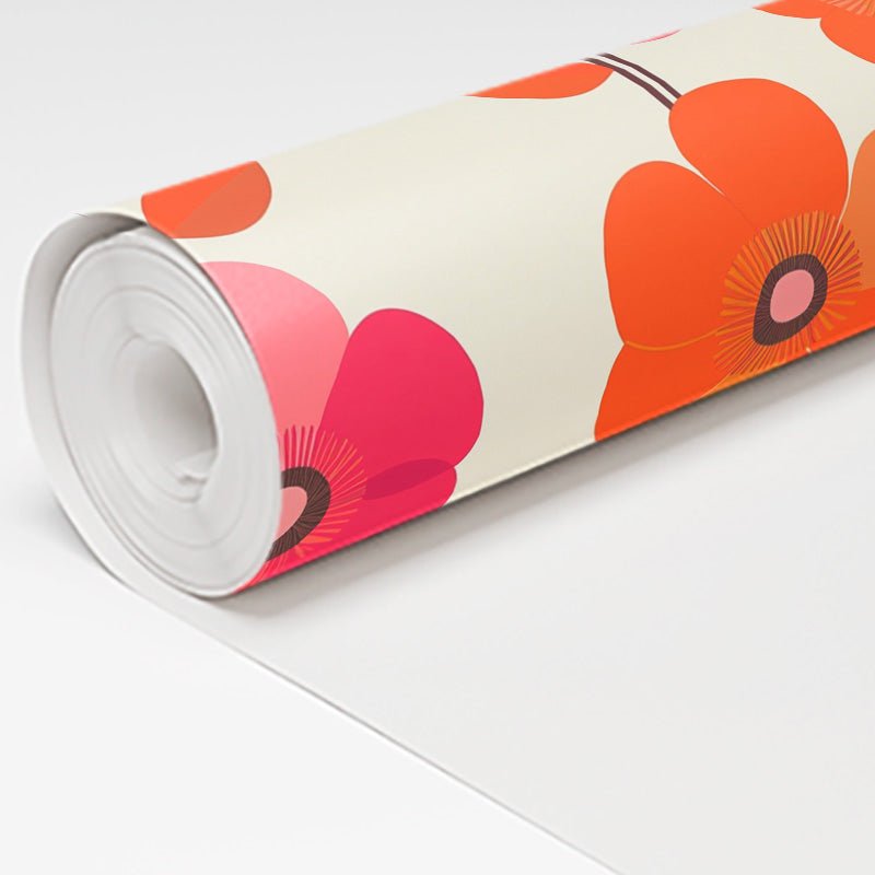 Groovy Garden Wallpaper - Painted Paper