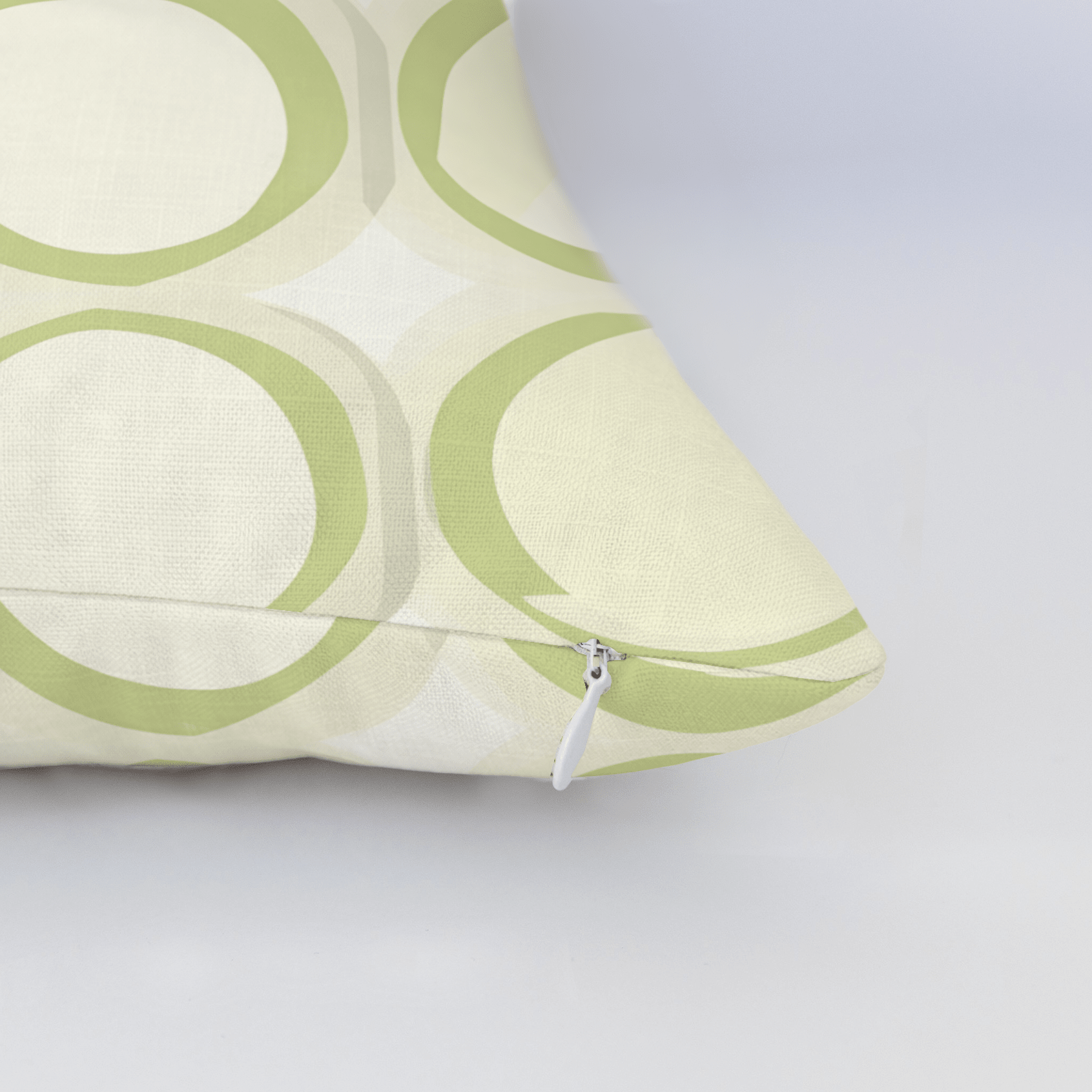 Groovy Green Throw Pillow - Lemon Park