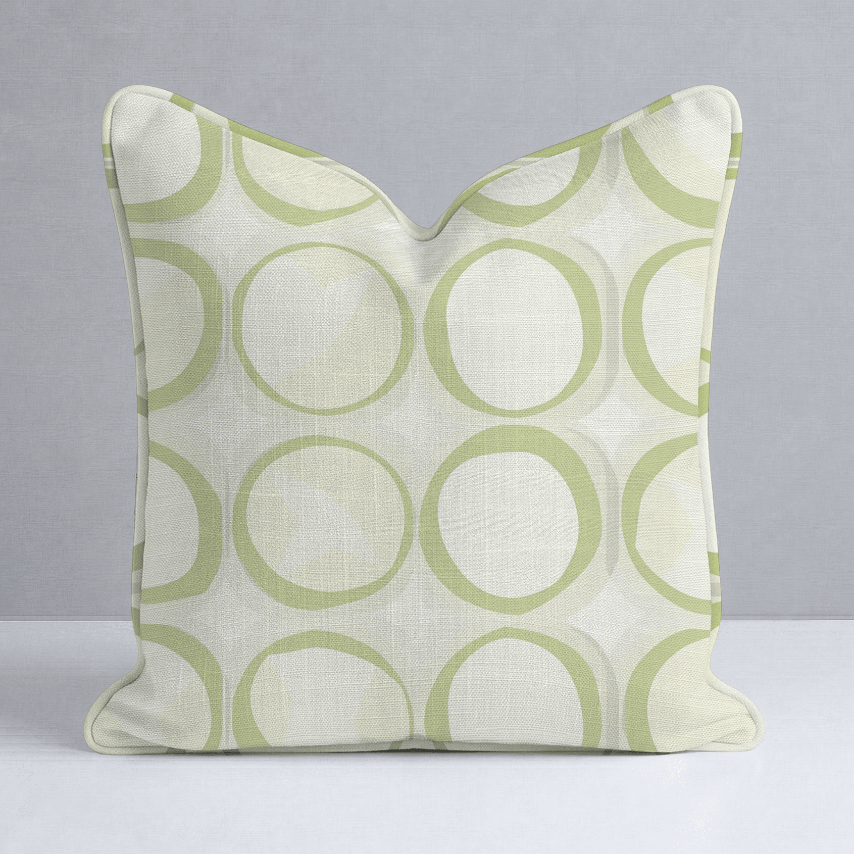 Groovy Green Throw Pillow - Benton Lane Home - Lemon Park