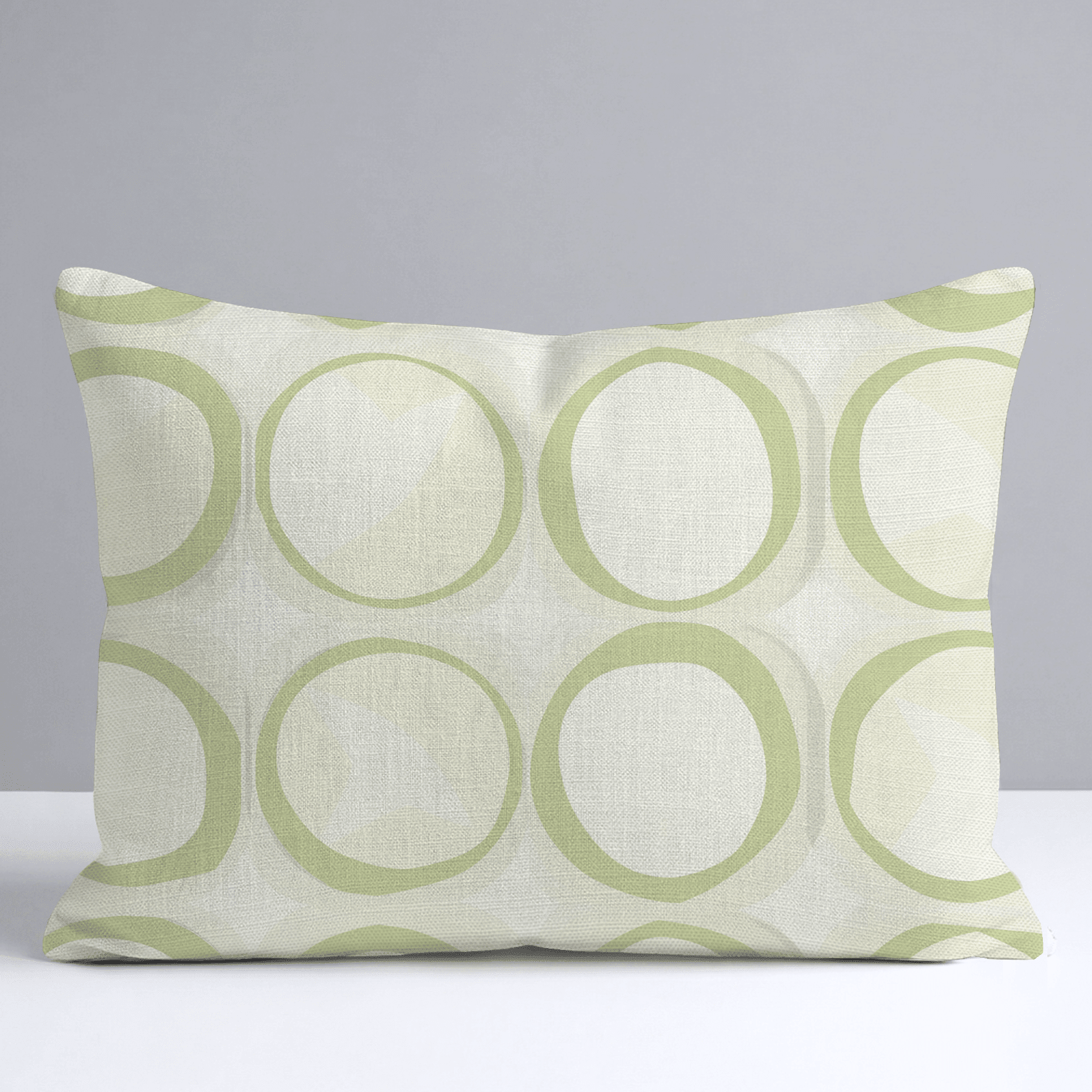 Groovy Green Throw Pillow - Benton Lane Home - Lemon Park
