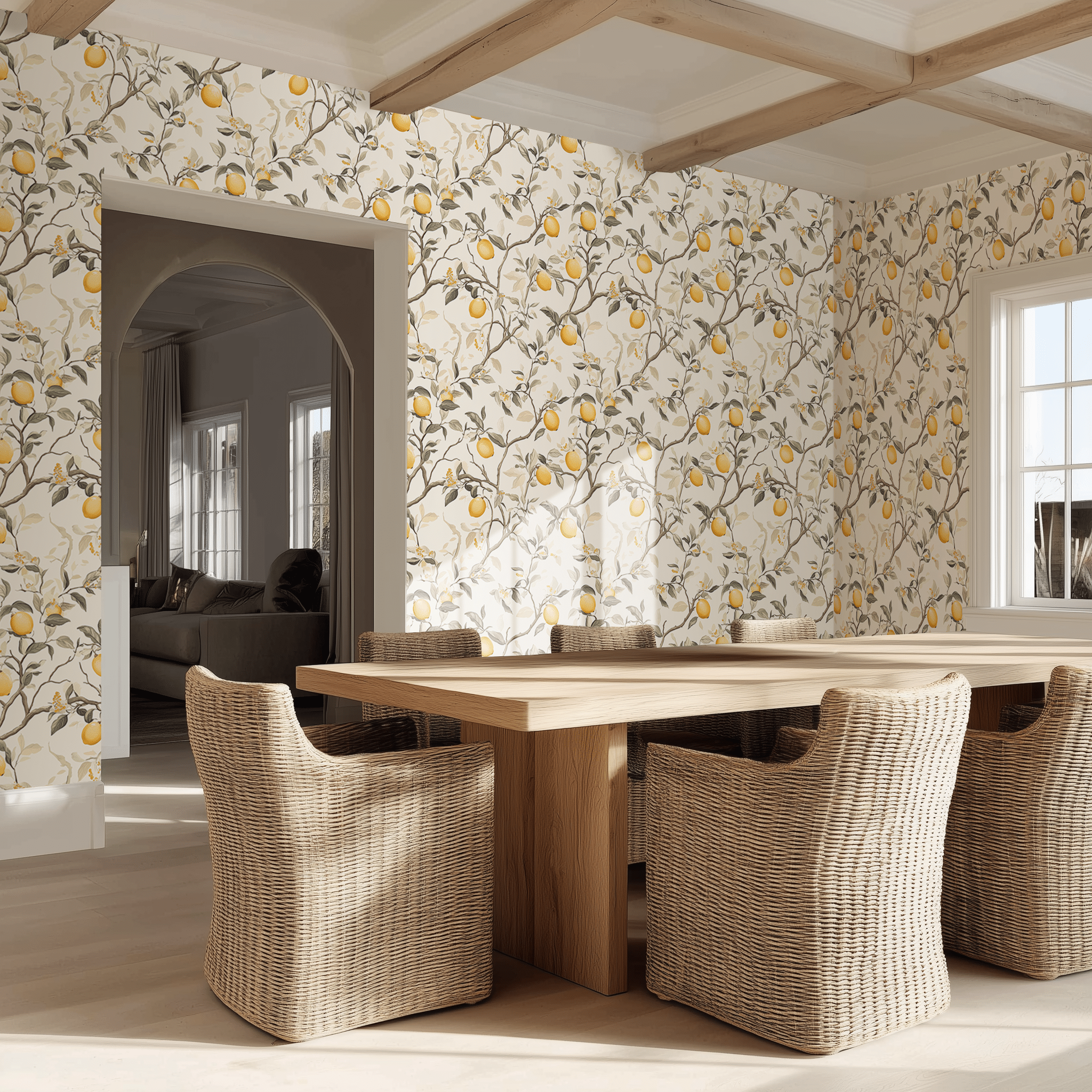 Grover Wallpaper - Benton Lane Home - Painted Paper