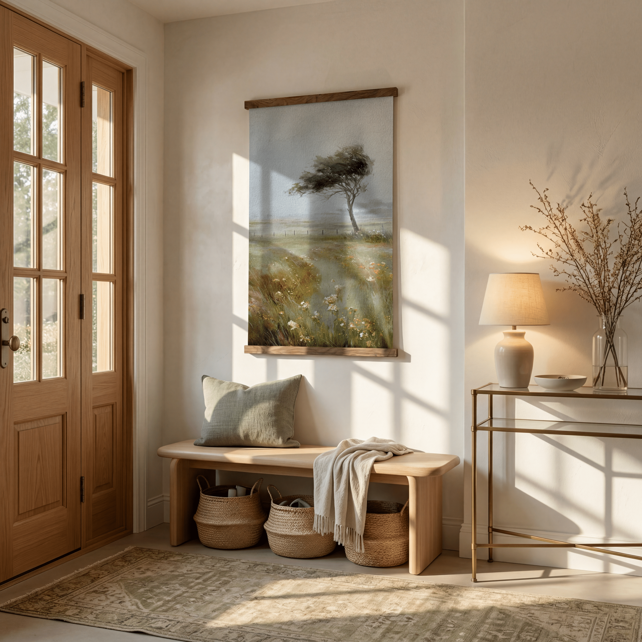 Gusty Green Meadow - Tapestry - Benton Lane Home - Lemon Park