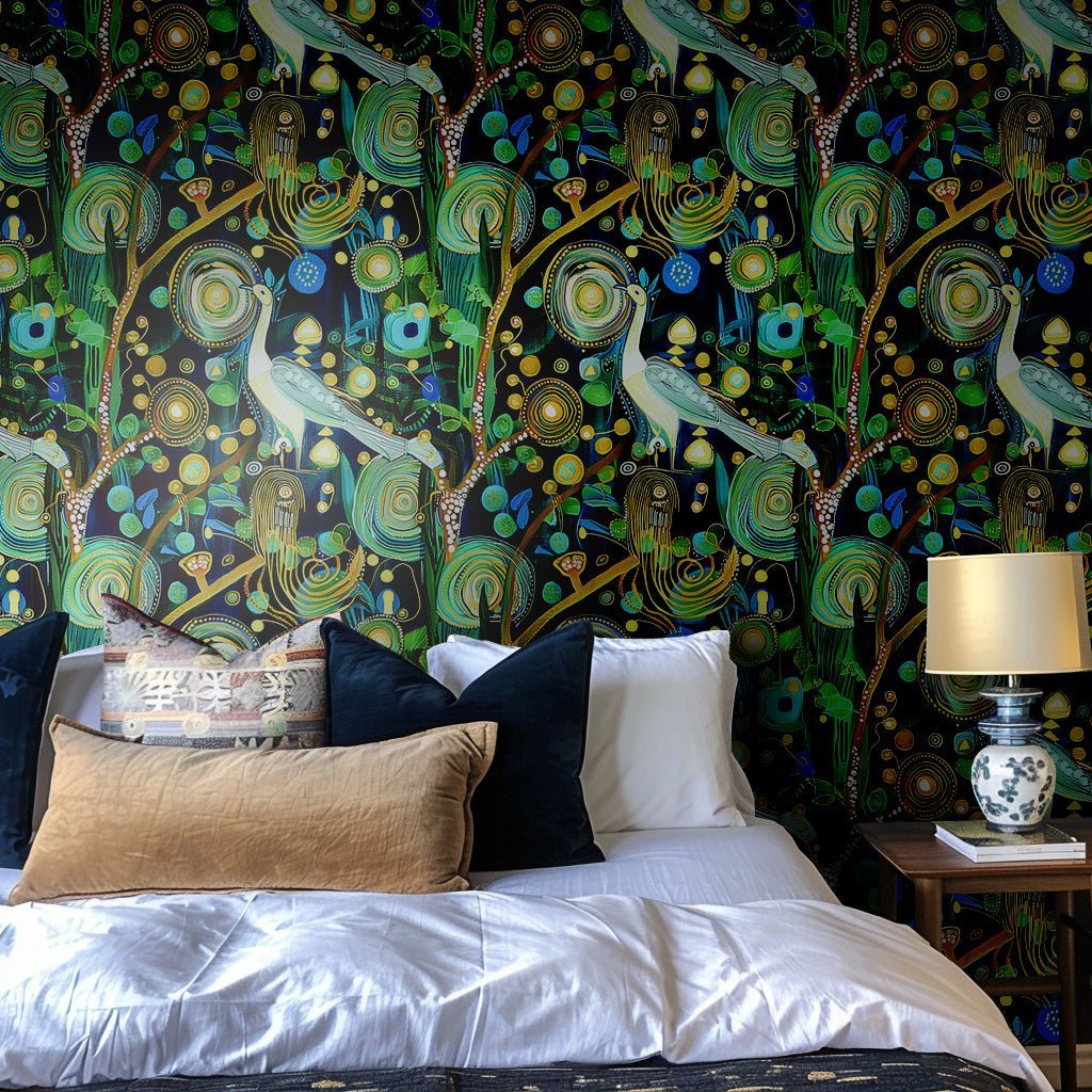 Halo Wallpaper - Benton Lane Home - Painted Paper