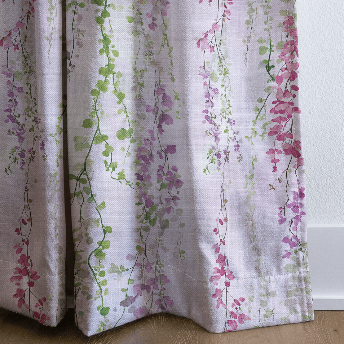 Hanging Blossoms - Drapery - Lemon Park