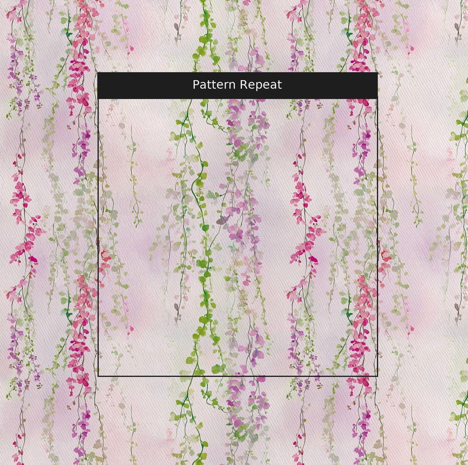 Hanging Blossoms - Fabric - Lemon Park