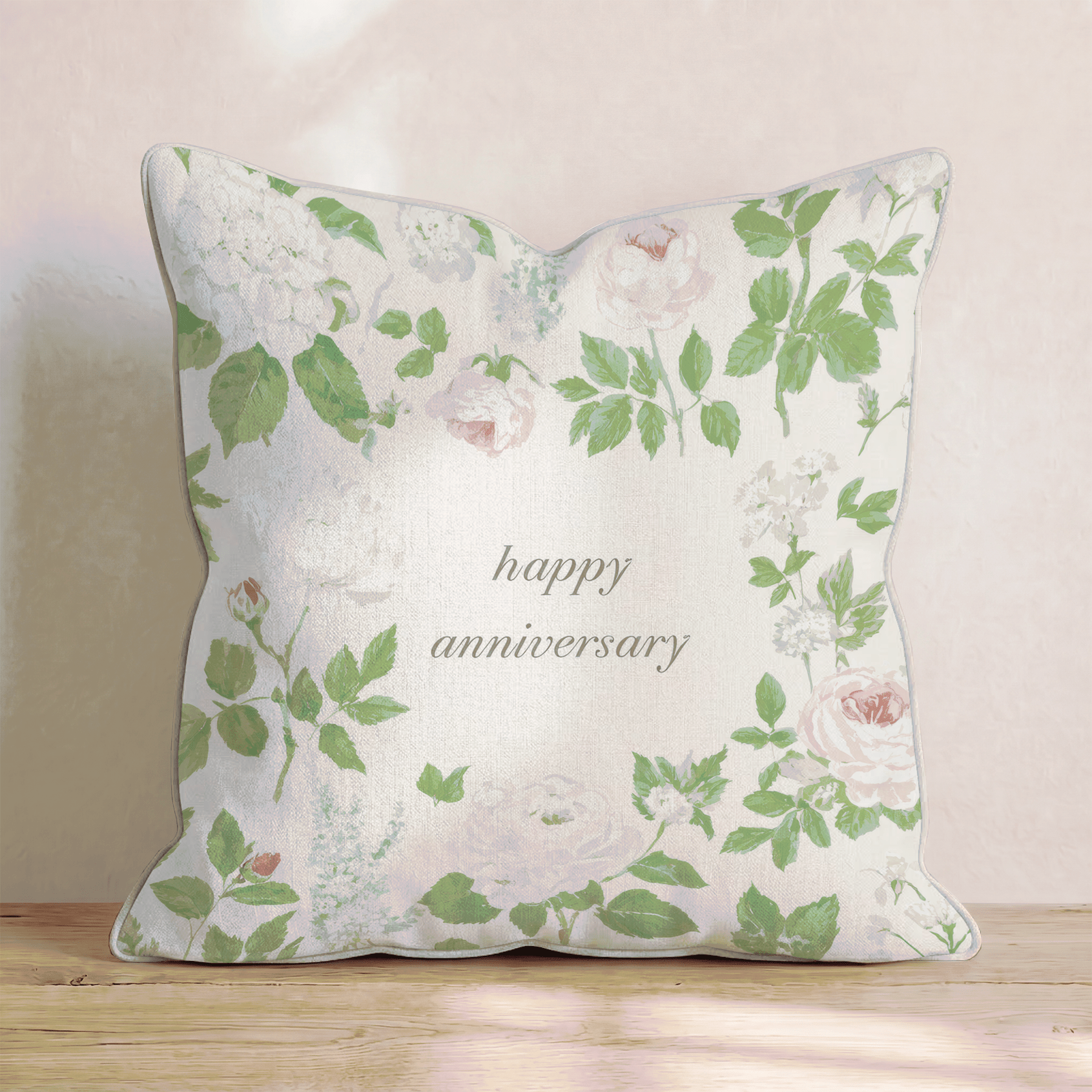 Happy Anniversary Throw Pillow - Benton Lane Home - Hillcroft Home