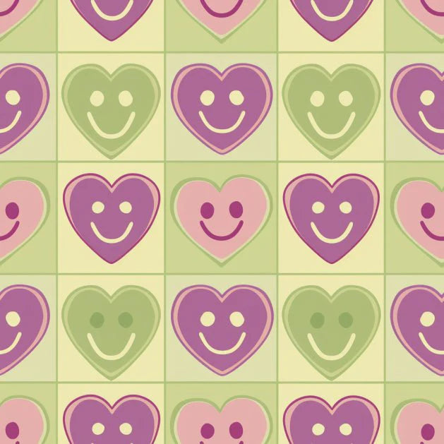Happy Hearts Wallpaper - Lemon Park