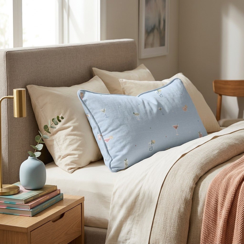 Happy Hour Throw Pillow - Hillcroft Home