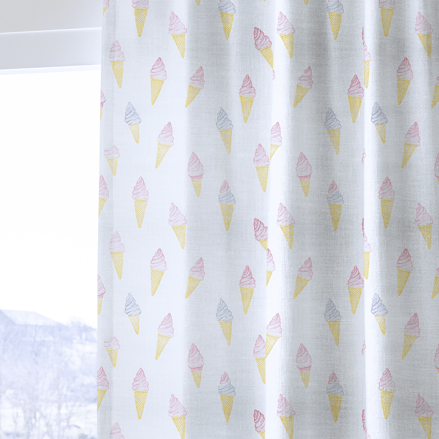Happy Sundae - Drapery - Benton Lane Home - Lemon Park