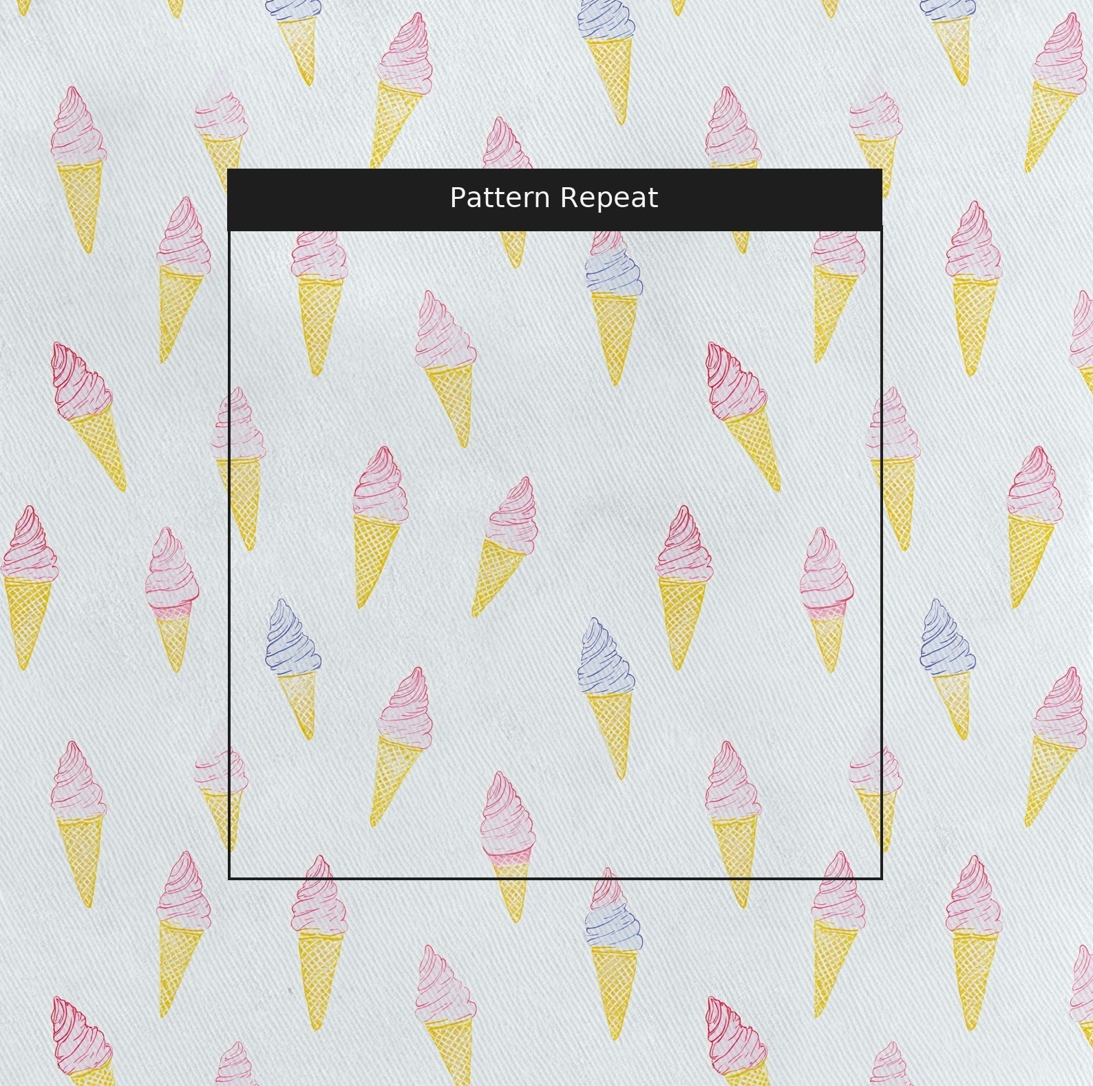 Happy Sundae - Fabric - Lemon Park