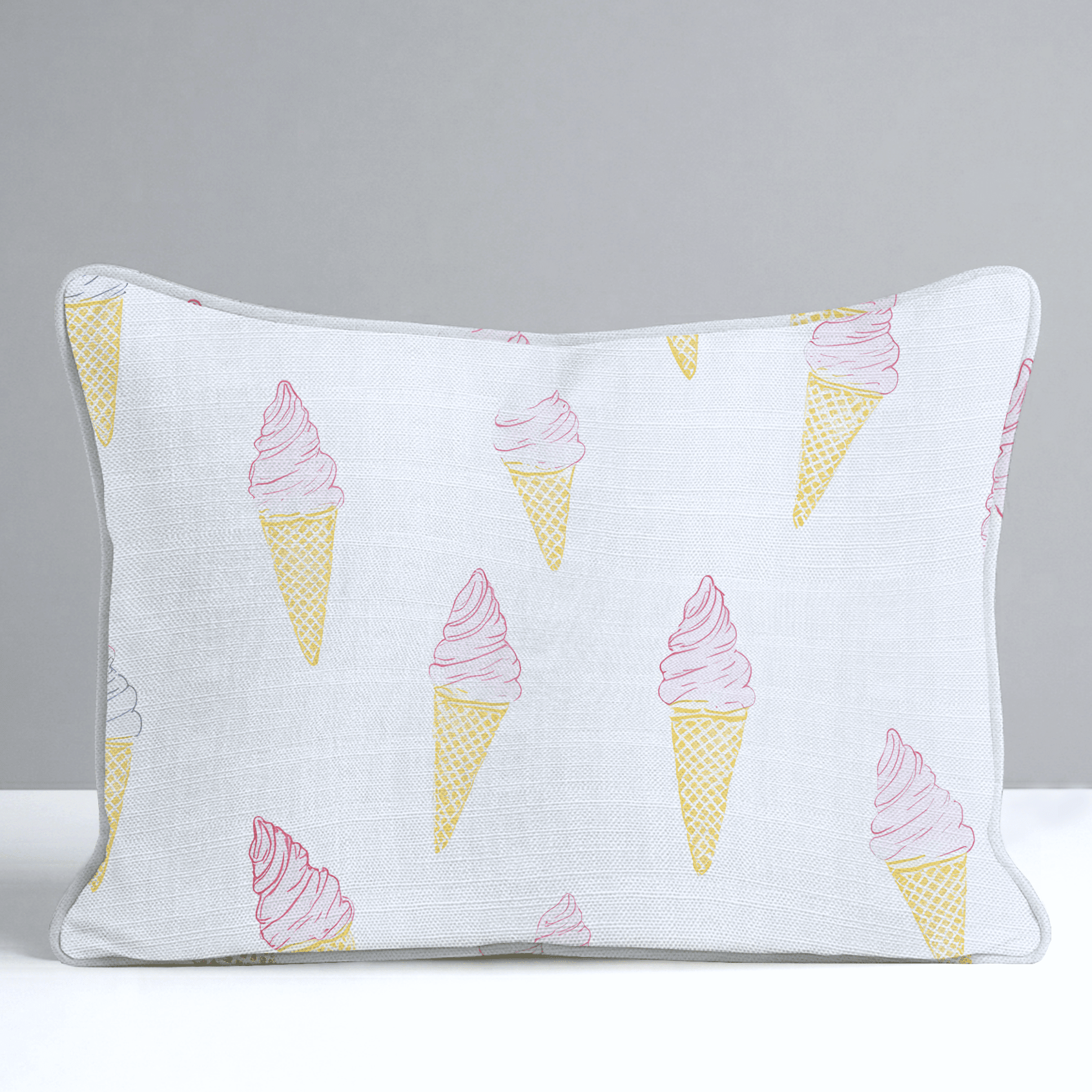 Happy Sundae Throw Pillow - Benton Lane Home - Lemon Park