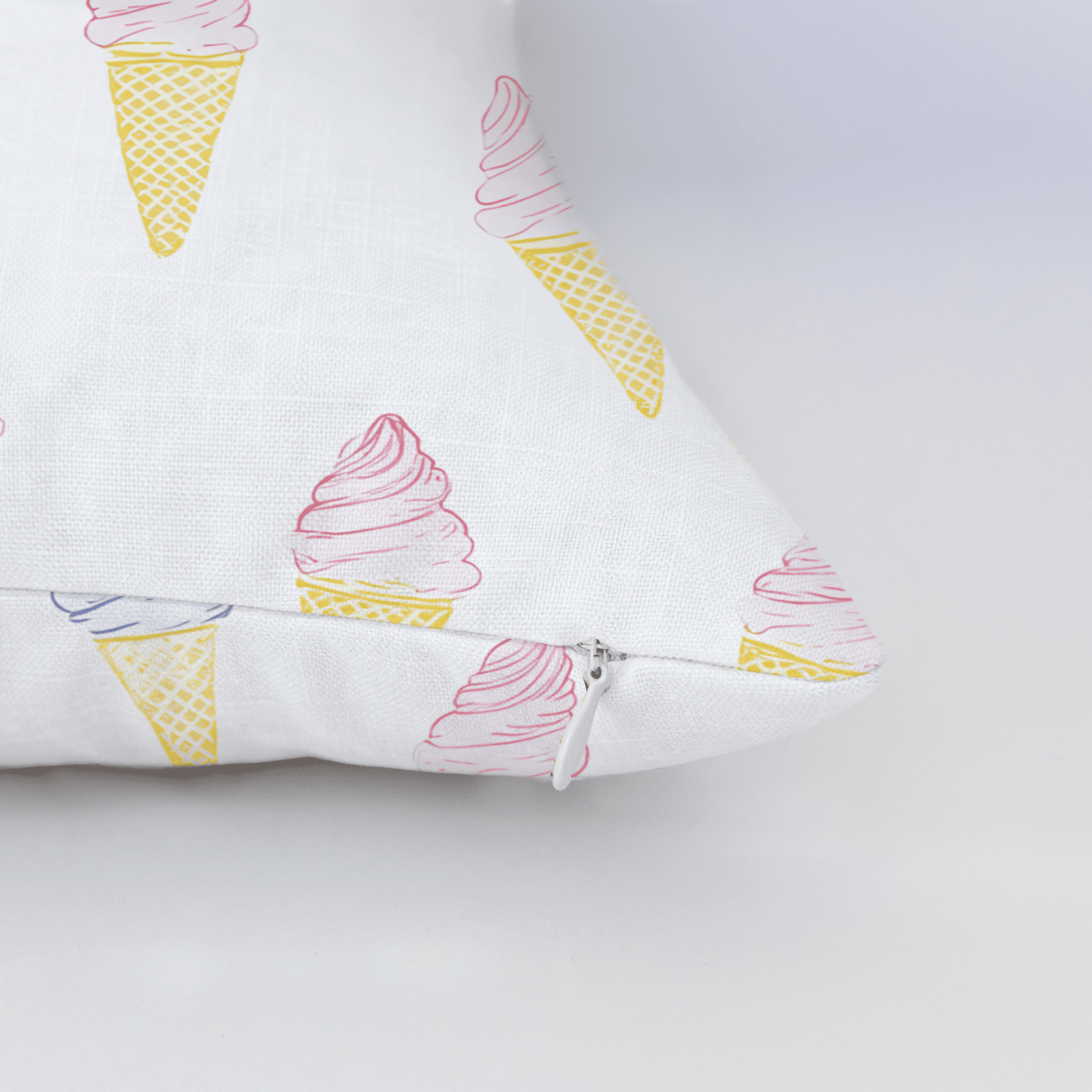 Happy Sundae Throw Pillow - Benton Lane Home - Lemon Park