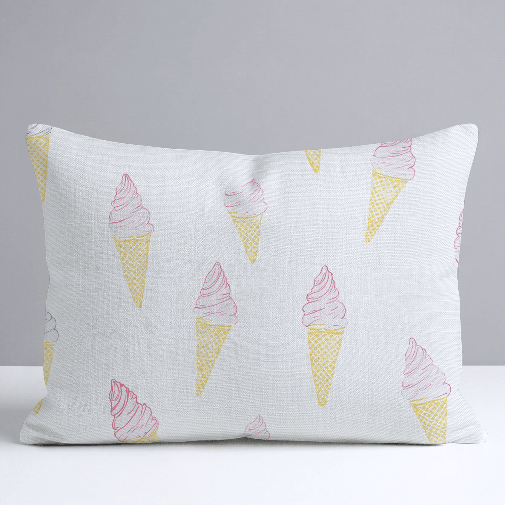 Happy Sundae Throw Pillow - Benton Lane Home - Lemon Park