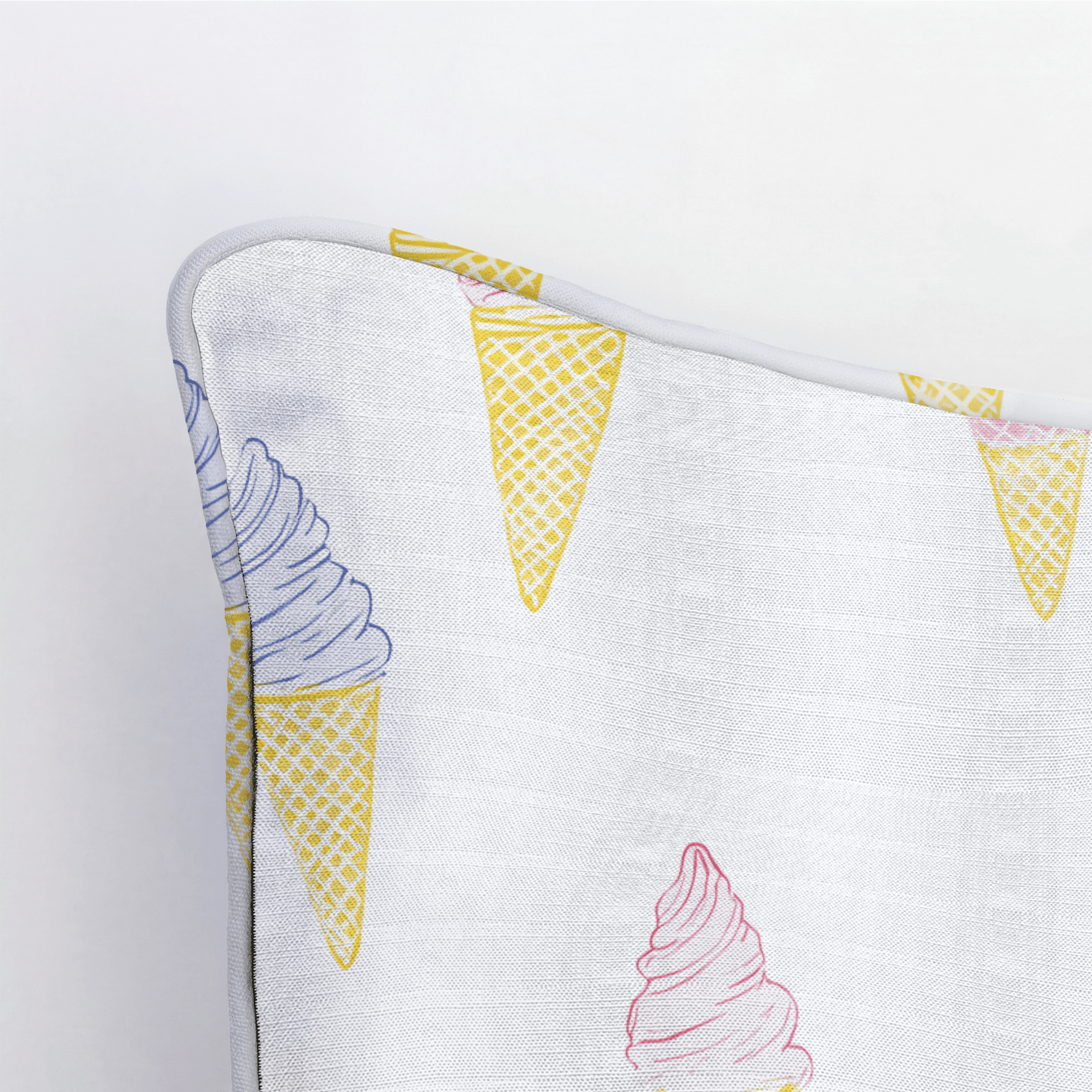 Happy Sundae Throw Pillow - Benton Lane Home - Lemon Park