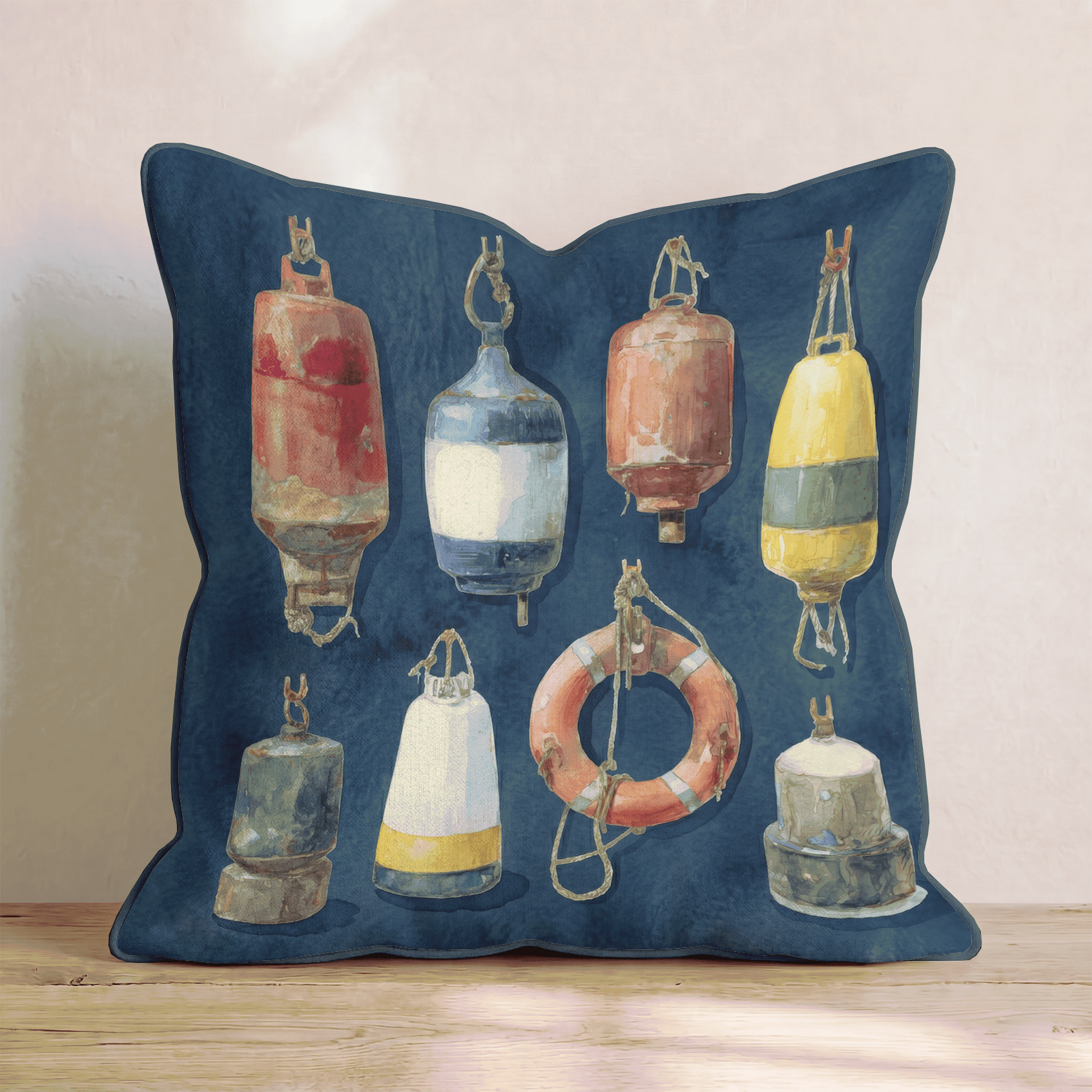 Harbor Buoy Throw Pillow - Benton Lane Home - Hillcroft Home