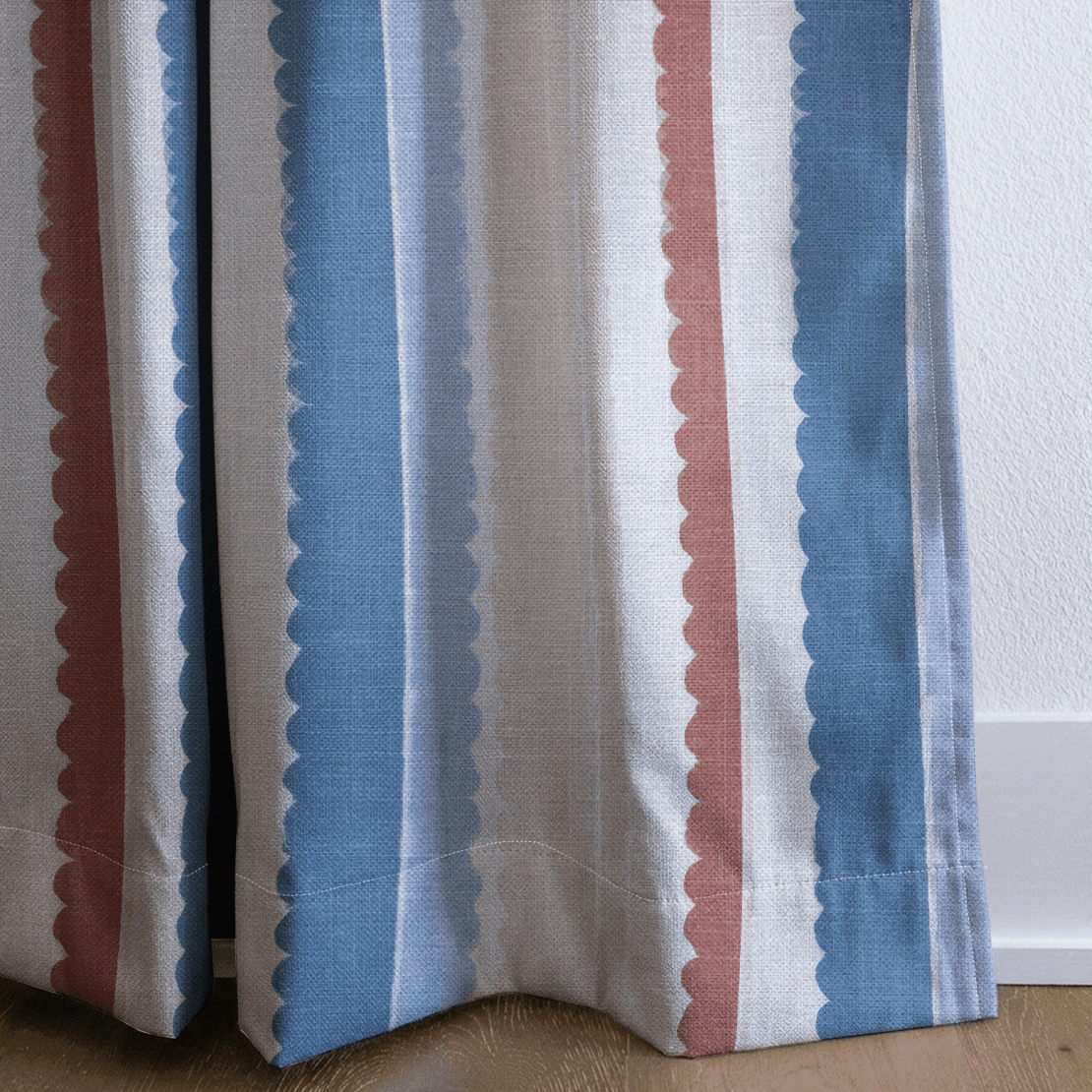 Harbor Stripe - Drapery - Benton Lane Home - Lemon Park