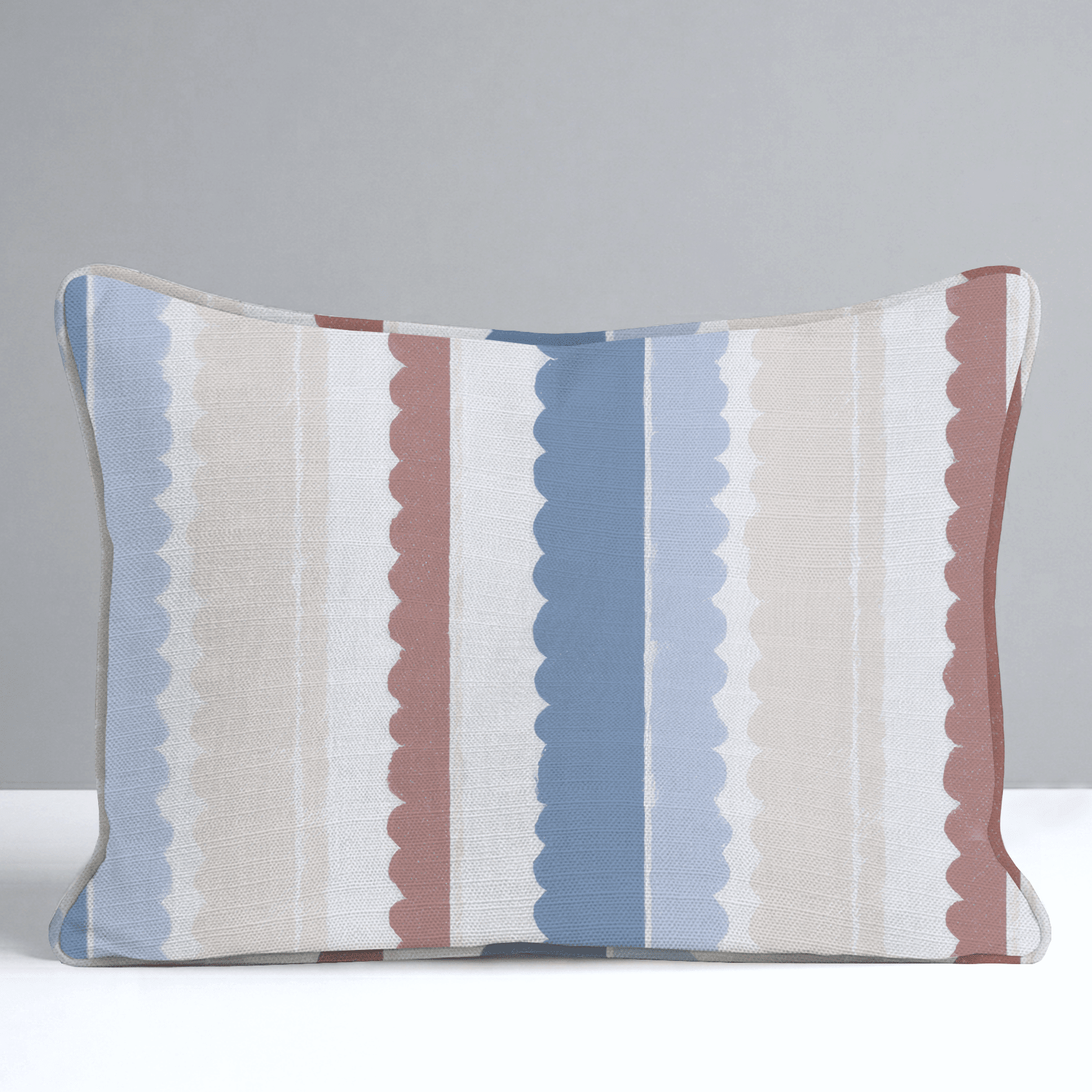 Harbor Stripe Throw Pillow - Benton Lane Home - Lemon Park